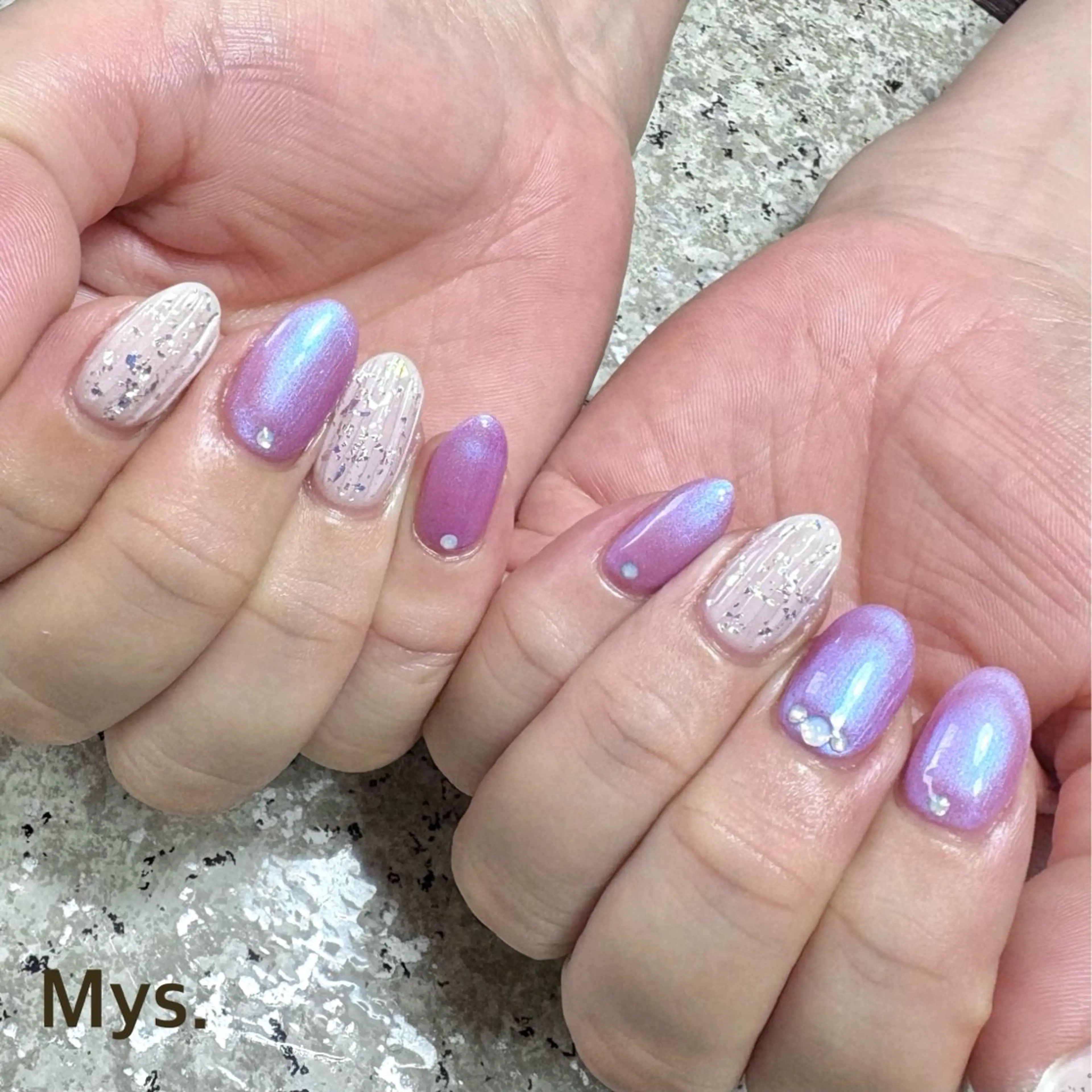 ネイル ハンドネイル Mys. 三上紗紀のネイルデザイン