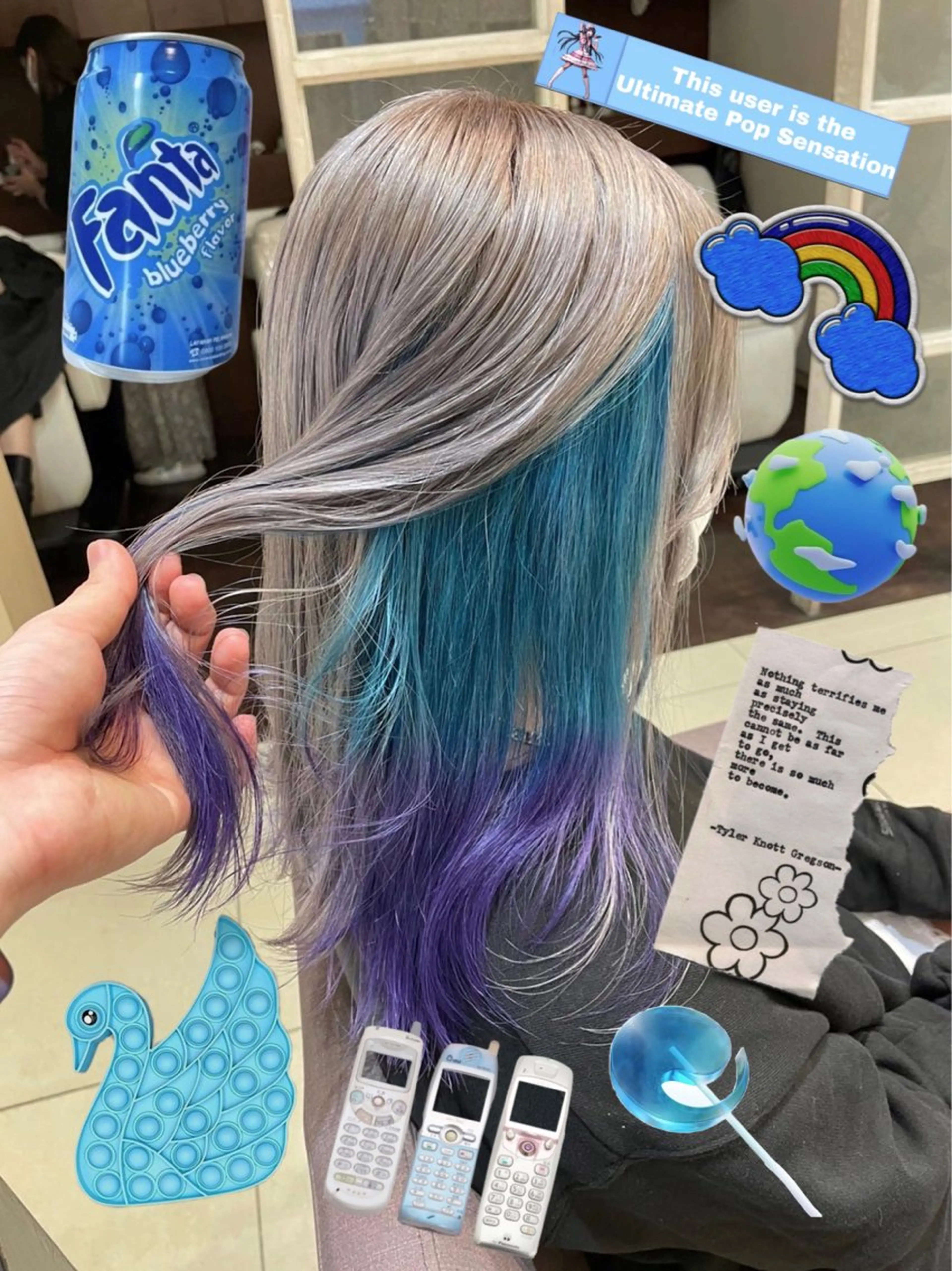 セミロング カラー ブリーチ LANKA所属・ブリーチパーマ 🎀Rumiのヘアスタイル