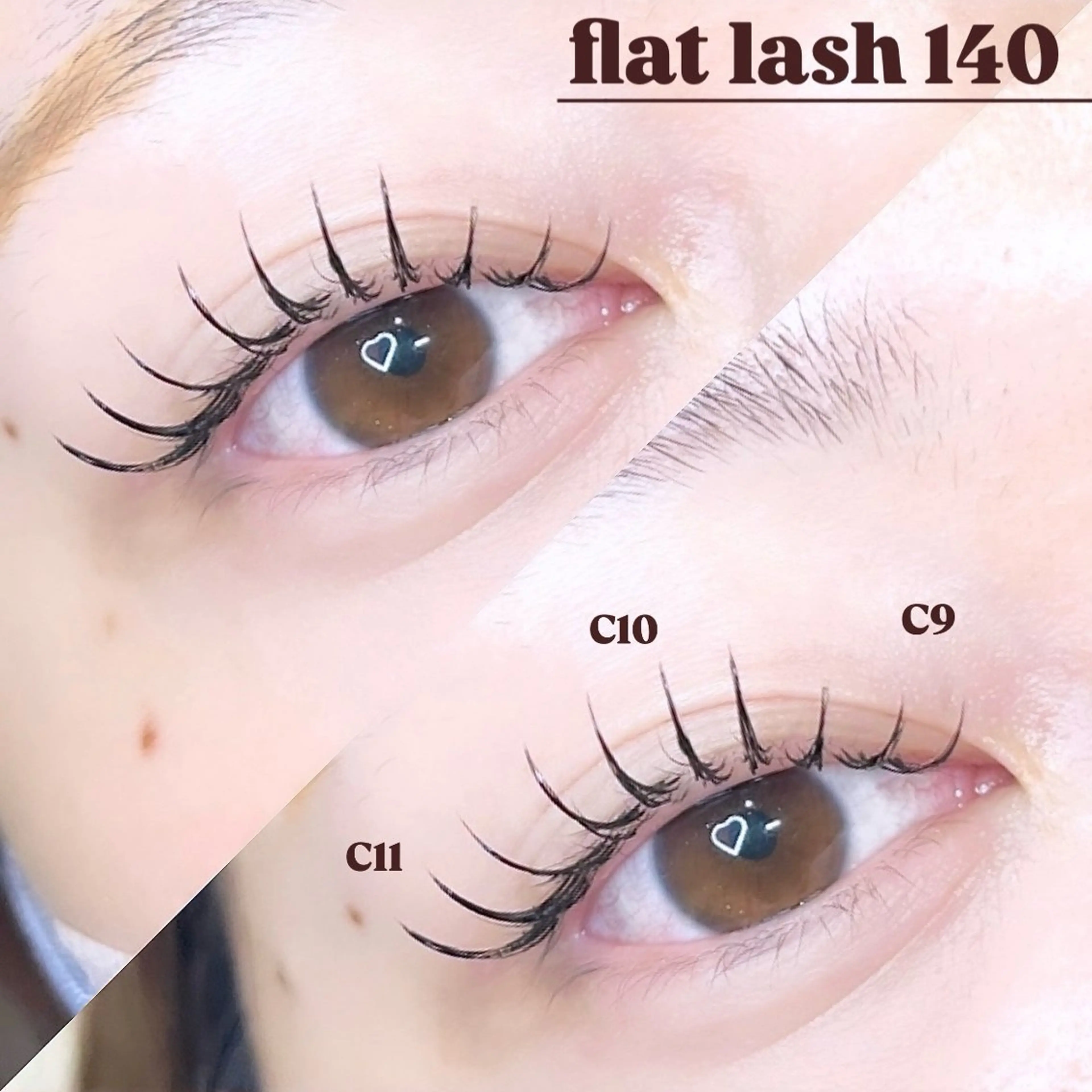 フラットラッシュ140本✨️オフ無料✨️カラー変更無料✨️の写真