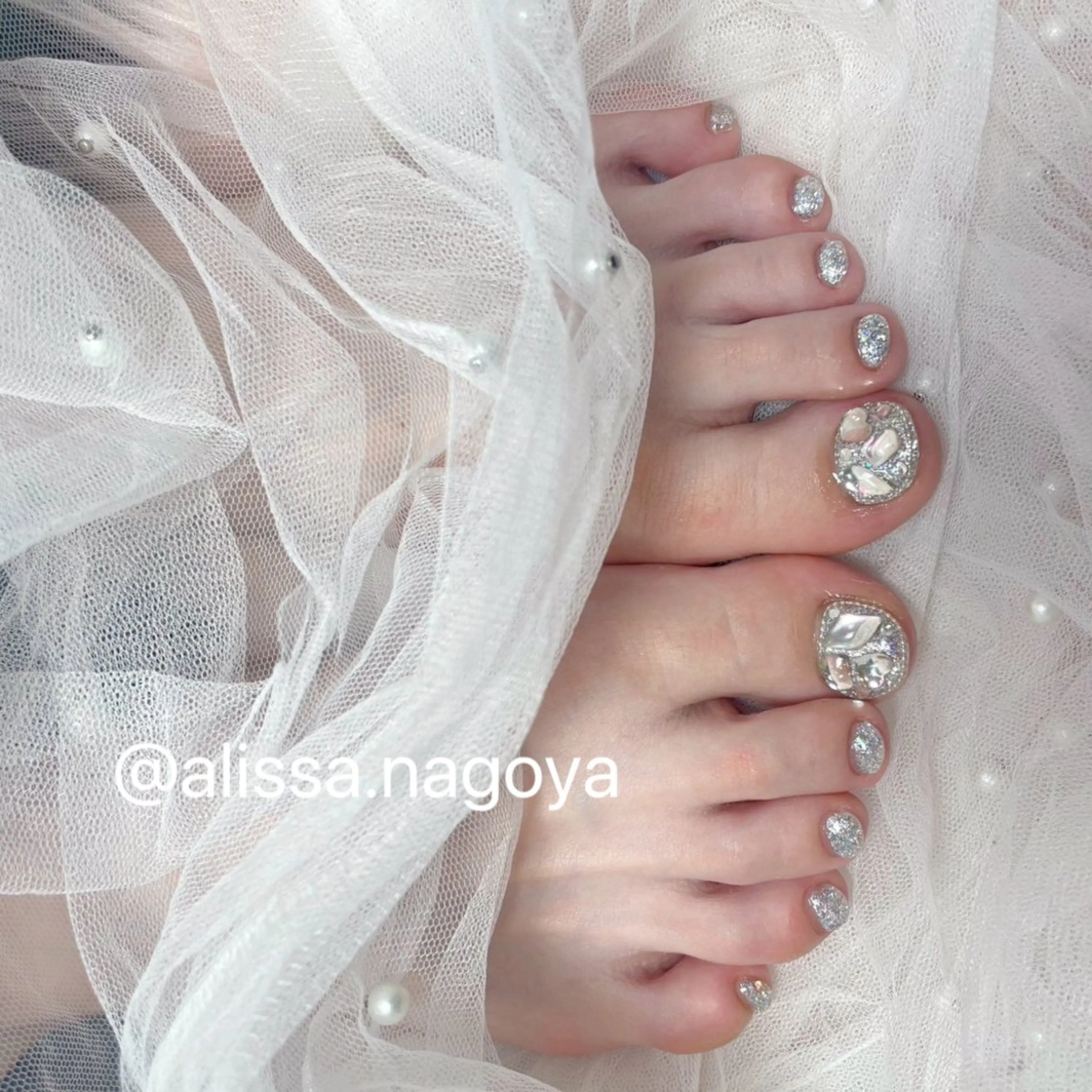 ネイル フットネイル Alissa  Nail所属・長さだし/新栄町駅 Alissaのネイルデザイン