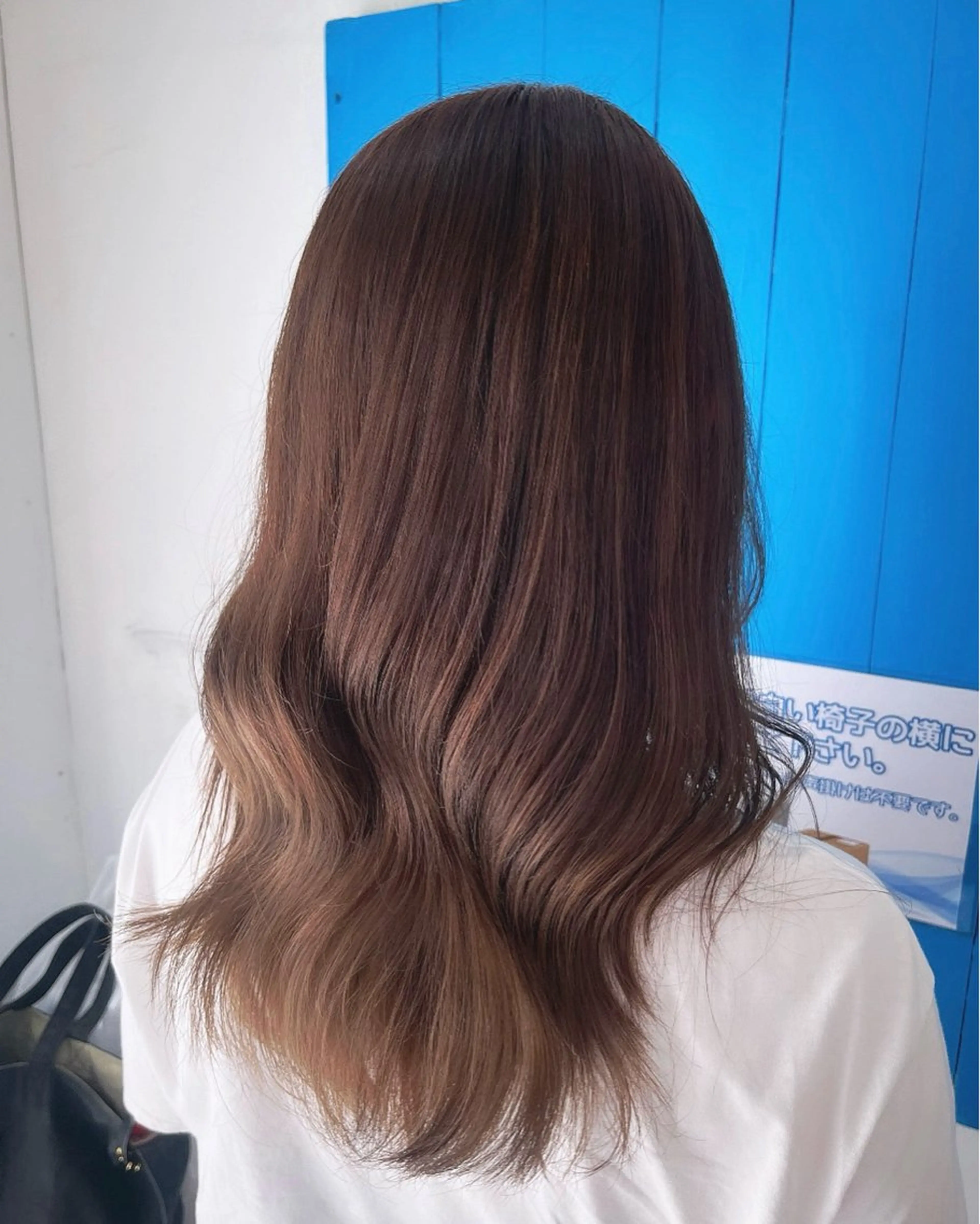 セミロング カラー ヘアカラー ヘッドスパ uros.所属・🩵aiko / モデル募集中️🩵のヘアスタイル