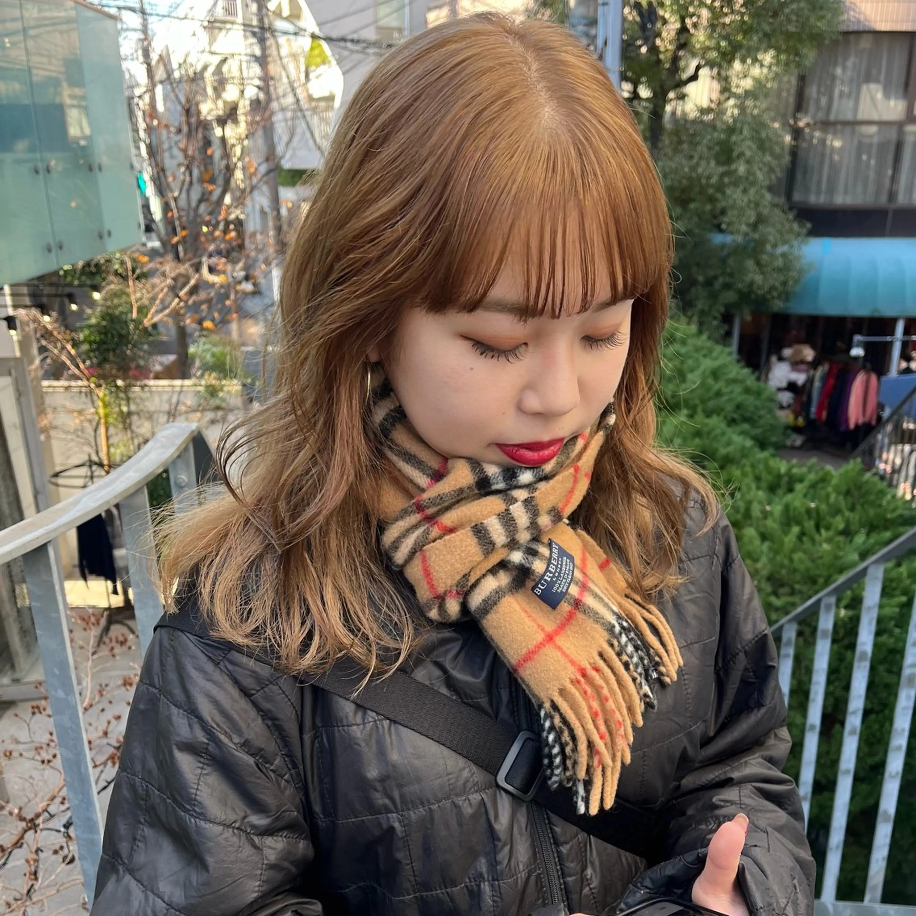 セミロング カラー ボブハイトーン🦖 デザインMAMIのヘアスタイル