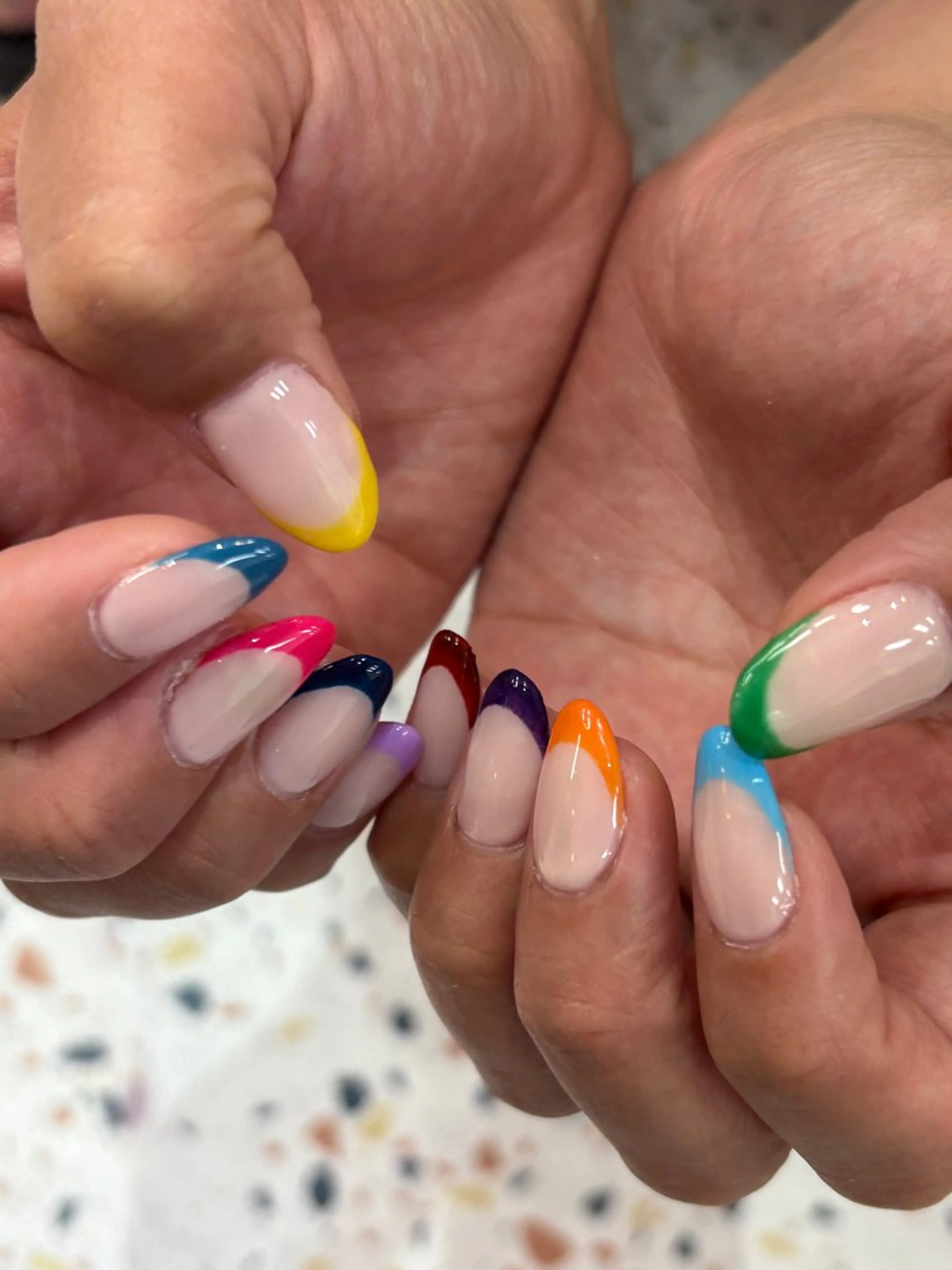 ネイル フレンチネイル 爪神所属・＊爪神＊ 珠裕‪ miyuのネイルデザイン