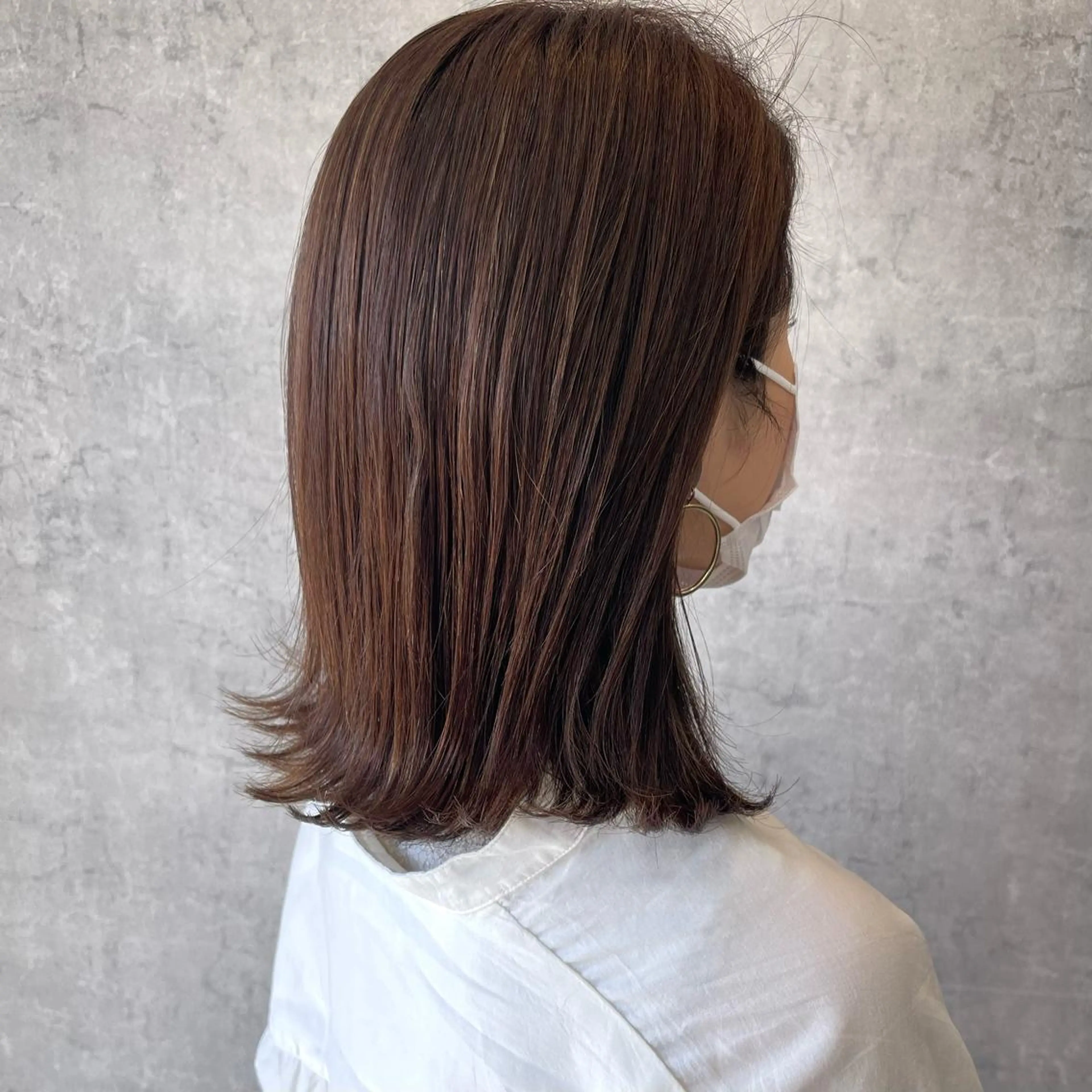 ミディアム カラー ヘアアレンジ カット ヘアカラー merci.所属・🌻あいり merci.🌻のヘアスタイル