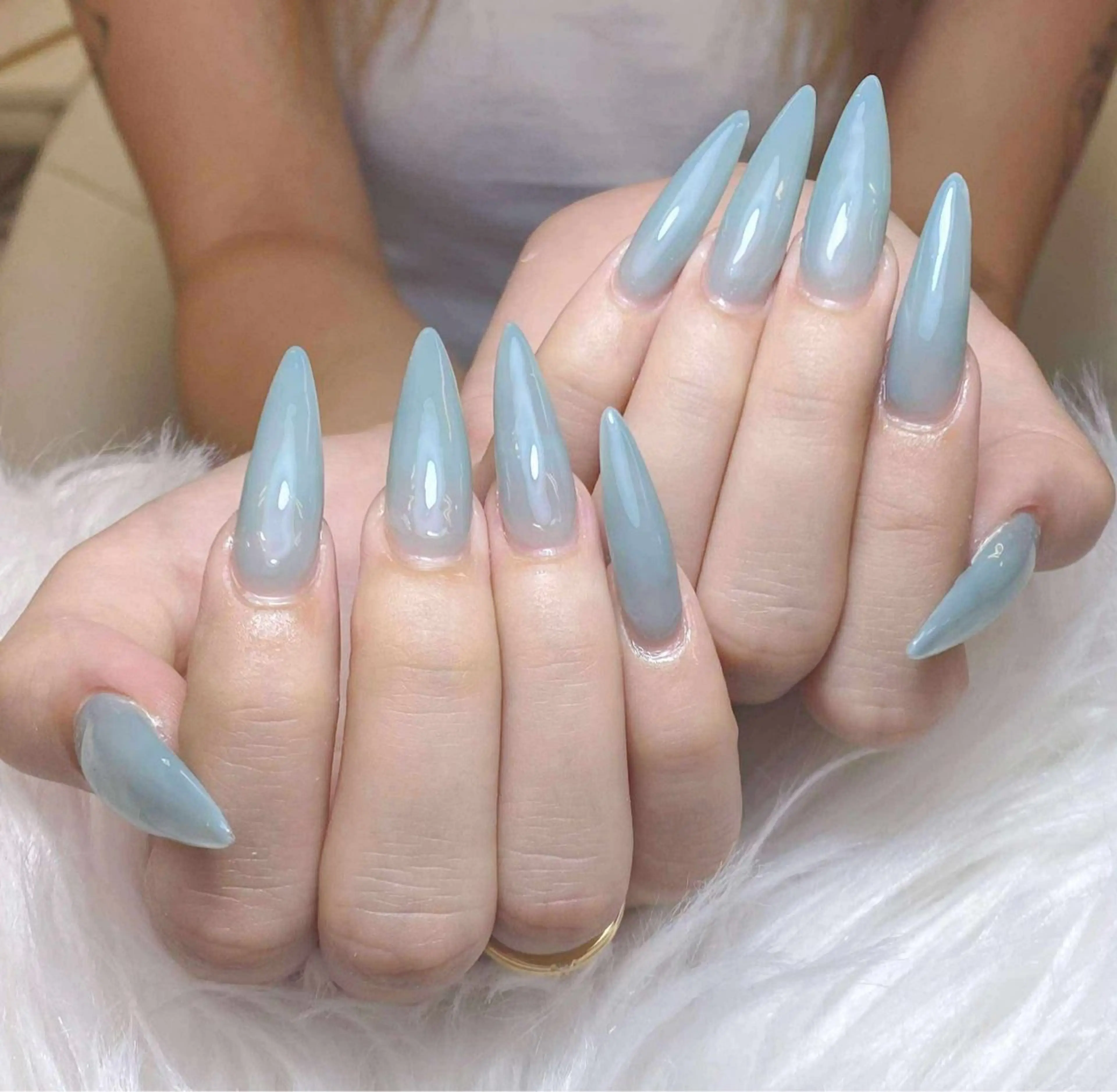 ネイル チークネイル 長さ出し フットネイル マグネットネイル 持ち込み ANH NAIL ゴテゴテ専門店💎のネイルデザイン