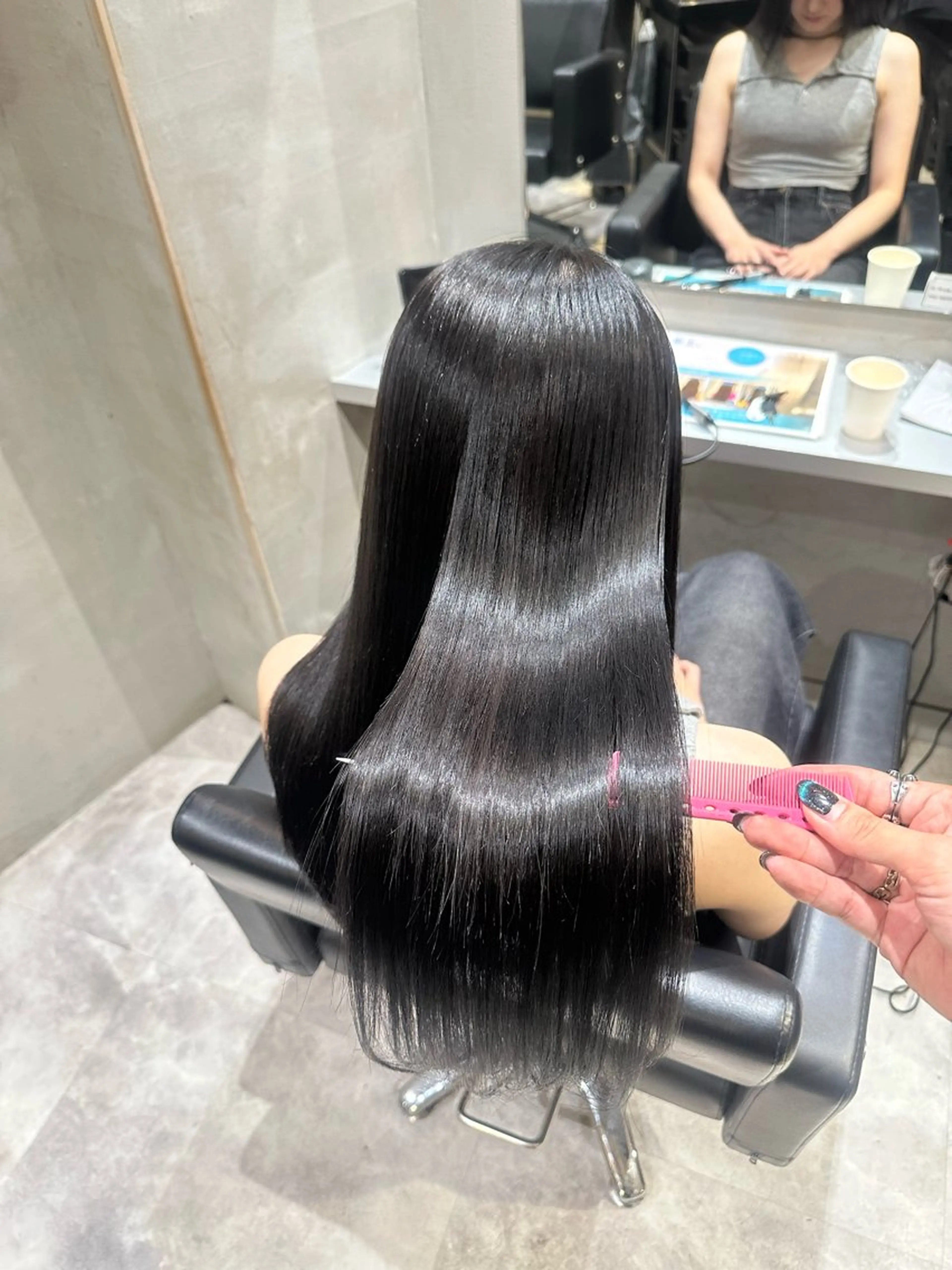 ロング 新宿/艶髪カラー /エマ🧚🏻🩵のヘアスタイル