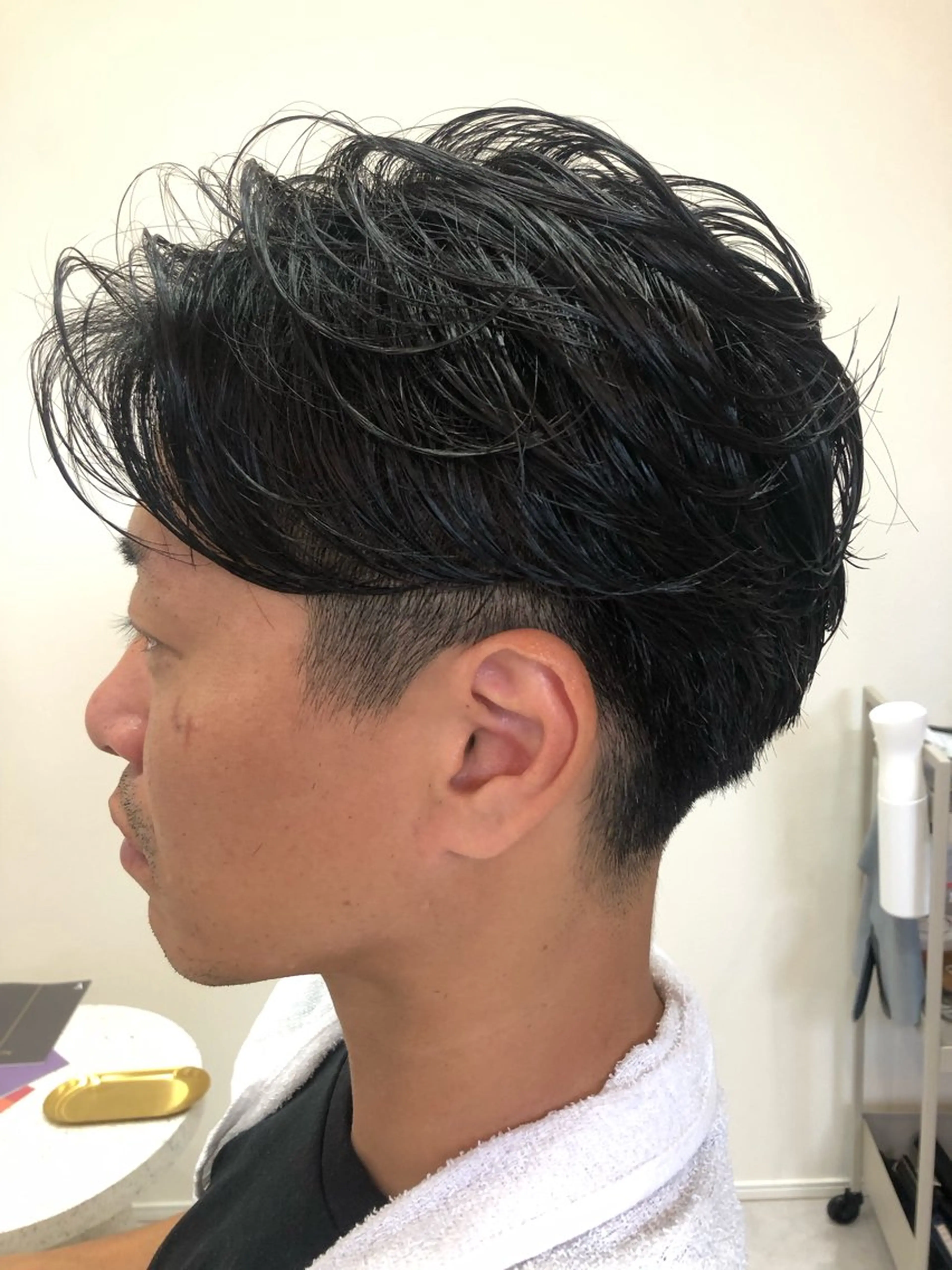 ショート メンズ パーマ sugi tomoのヘアスタイル
