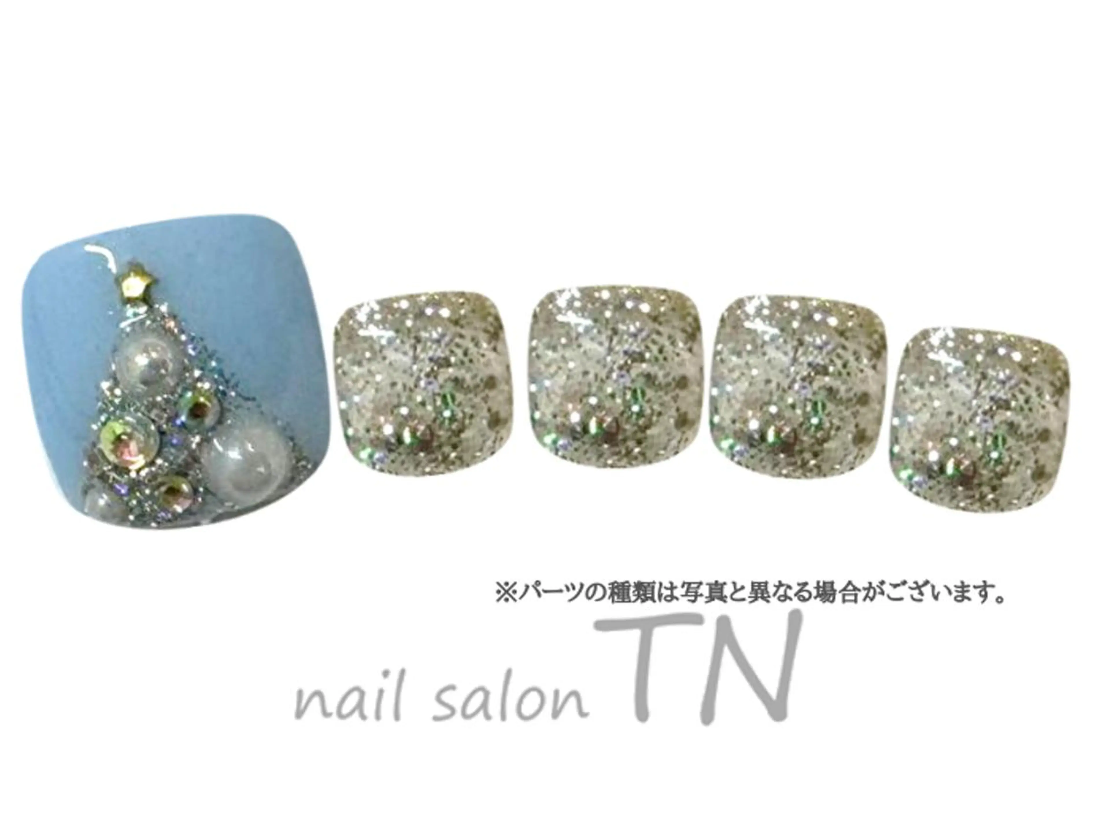 ネイル フットネイル 中島 実穂のネイルデザイン