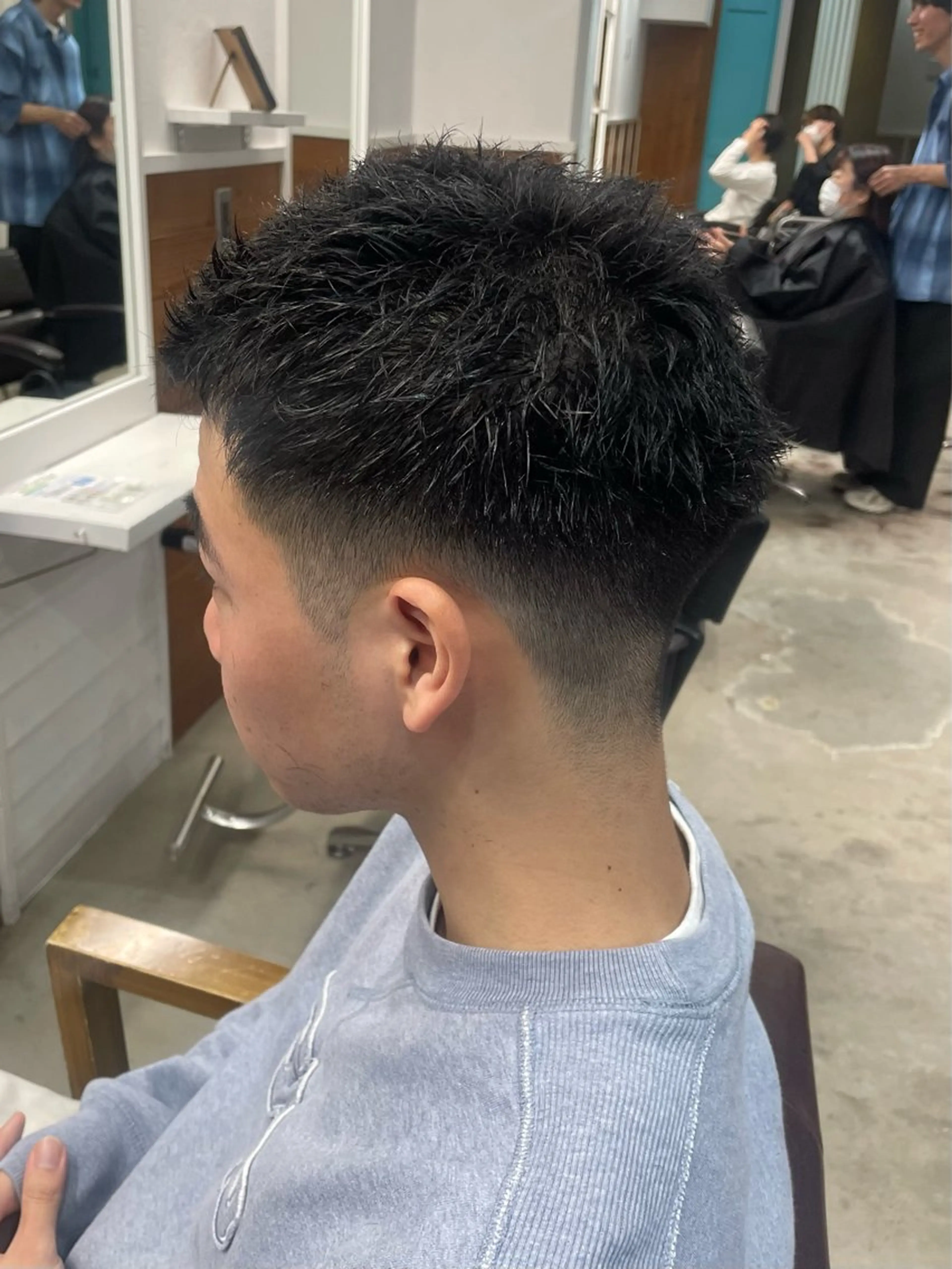 ショート メンズ 韓国ヘア/wカラー レイヤー/RIN🎀のヘアスタイル