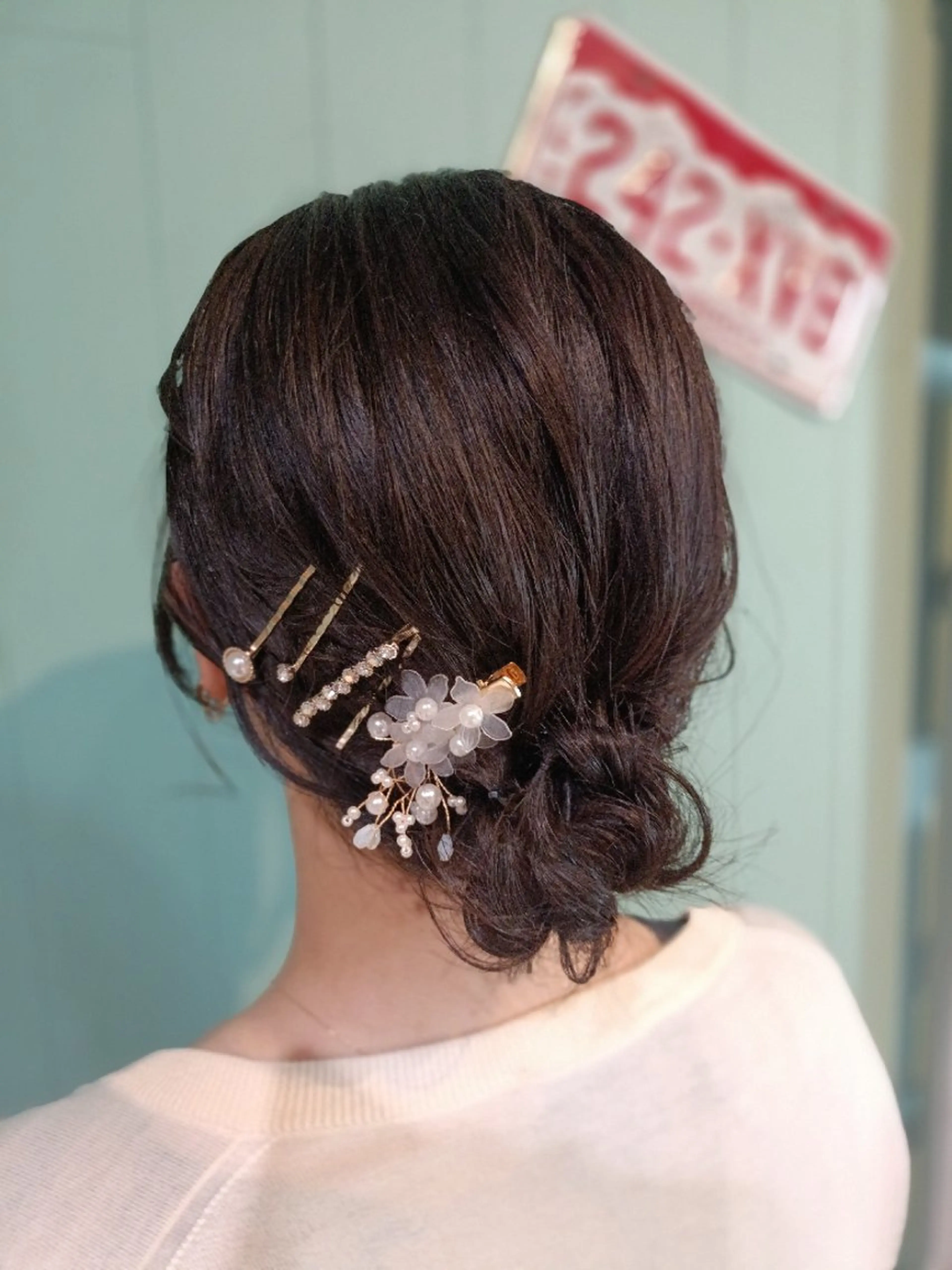 ショート ヘアアレンジ ボブ ヘアセット/髪質改善 /カラー/TADOのヘアスタイル