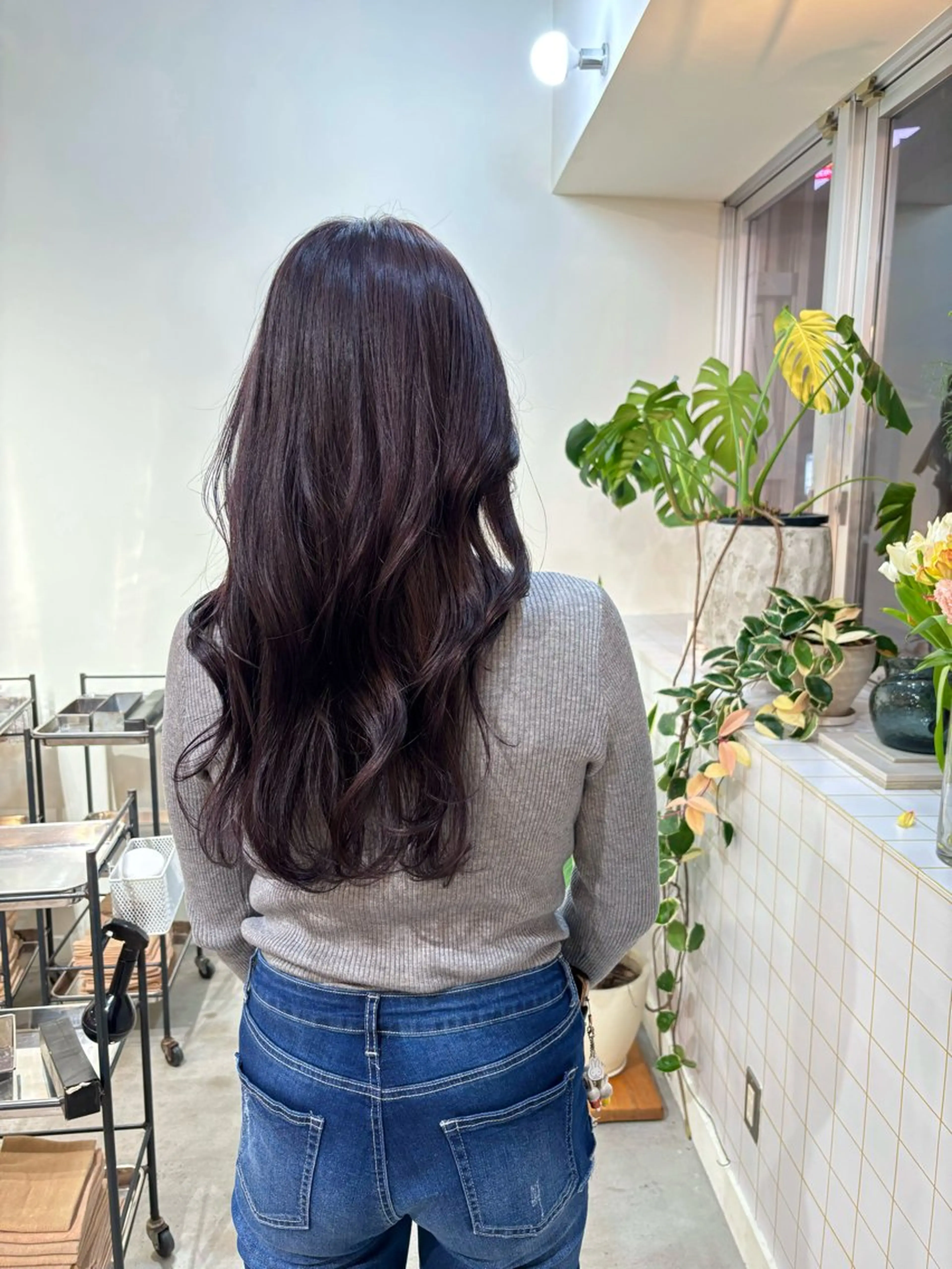 カラー 🖤海外風デザイン カラー🖤/りんのヘアスタイル