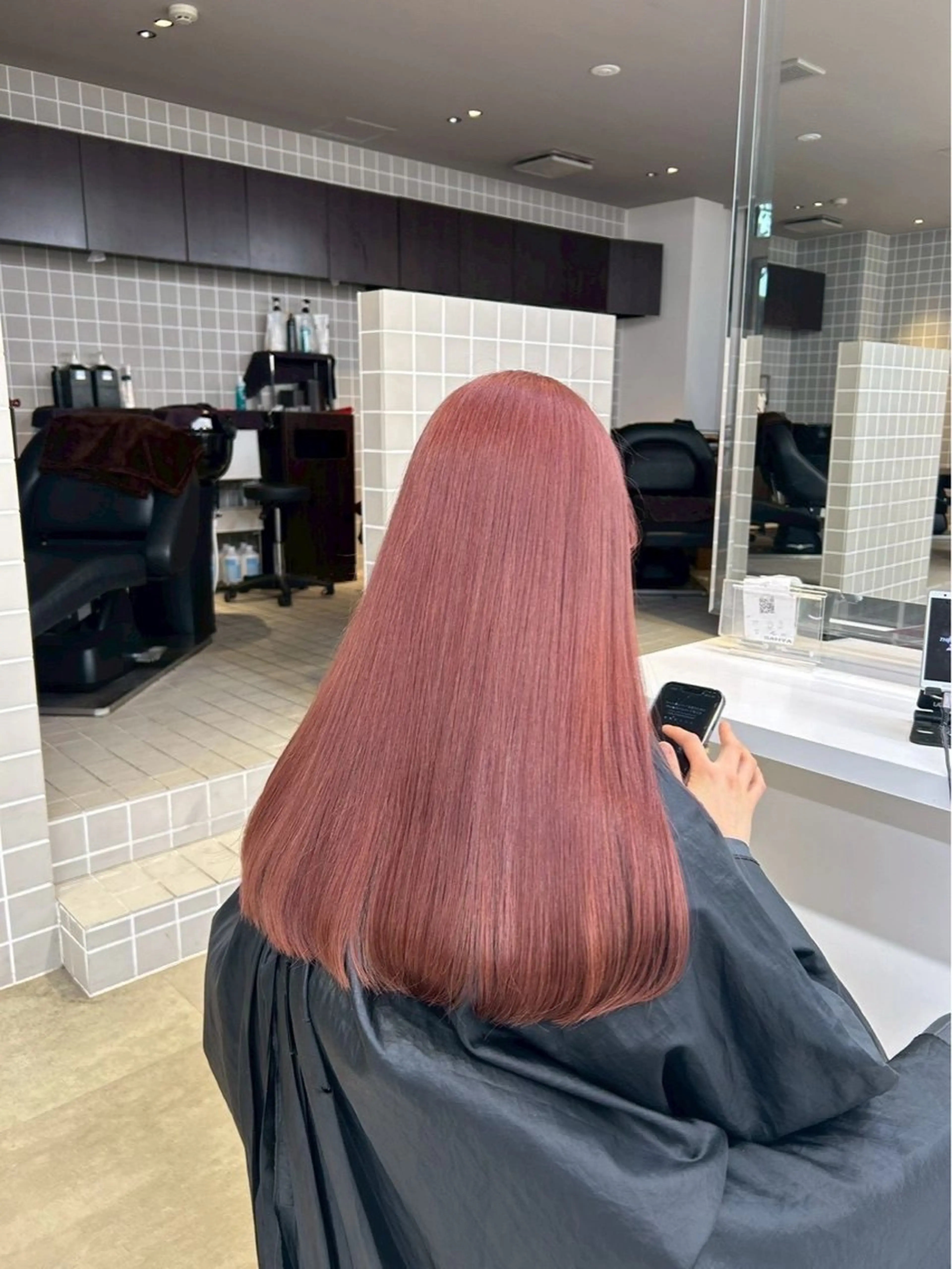 ロング ♡暖色ガーリー/ ピンク/かえで♡のヘアスタイル