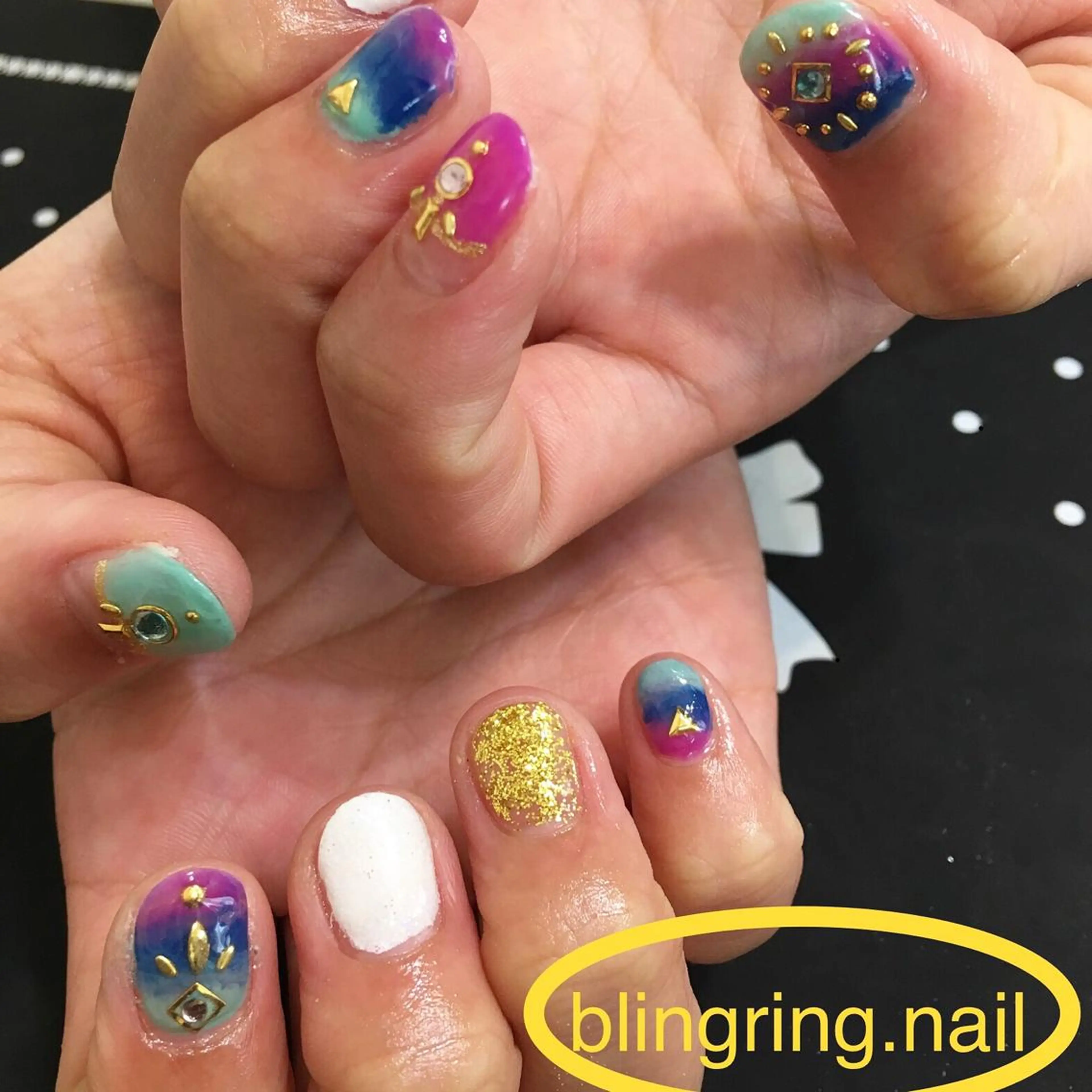 ネイル ハンドネイル 🌈KANÅKO 🌈のネイルデザイン