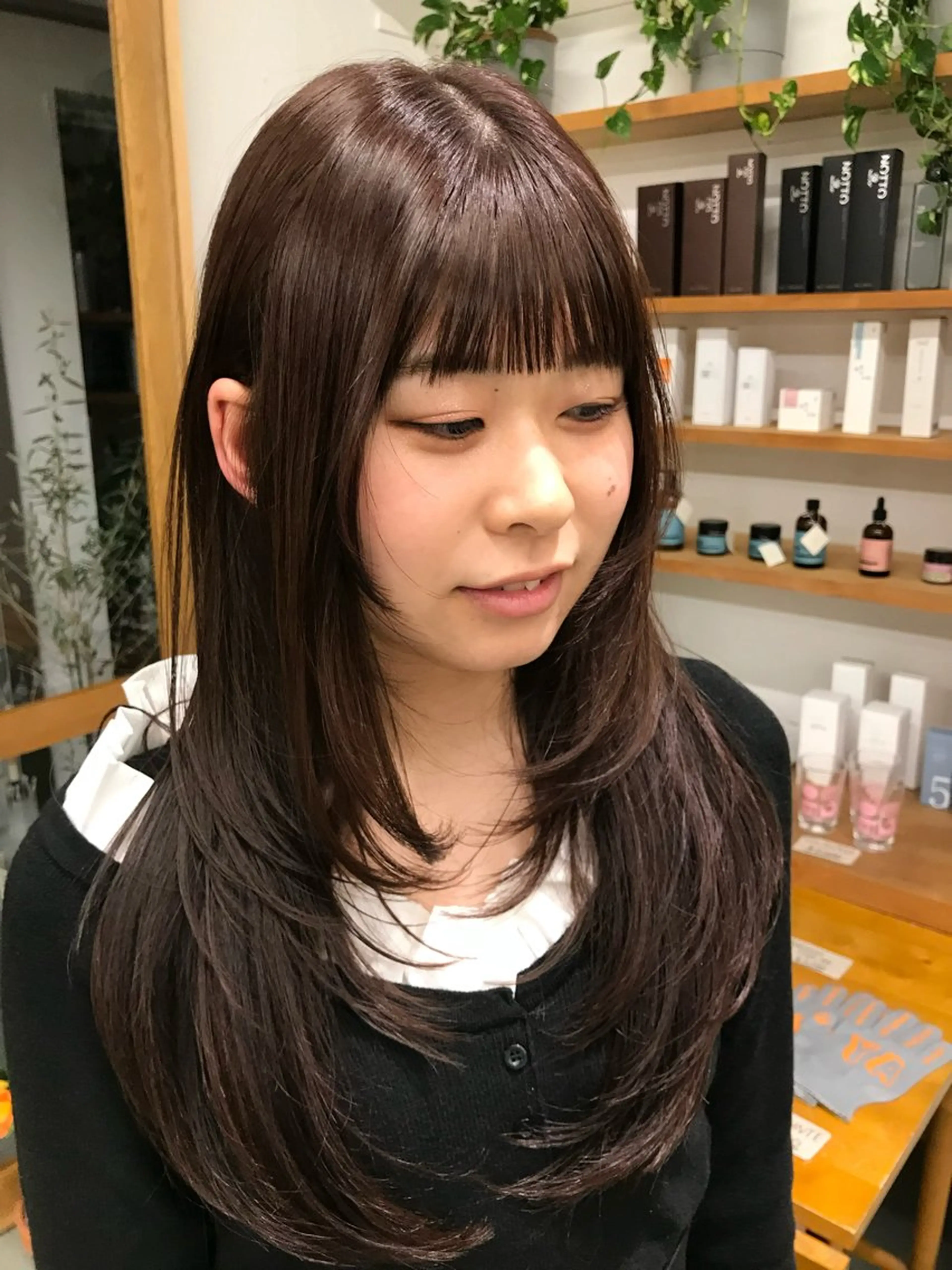 ロング レイヤーカット 【HI / YA】 ｓｕｚｕのヘアスタイル