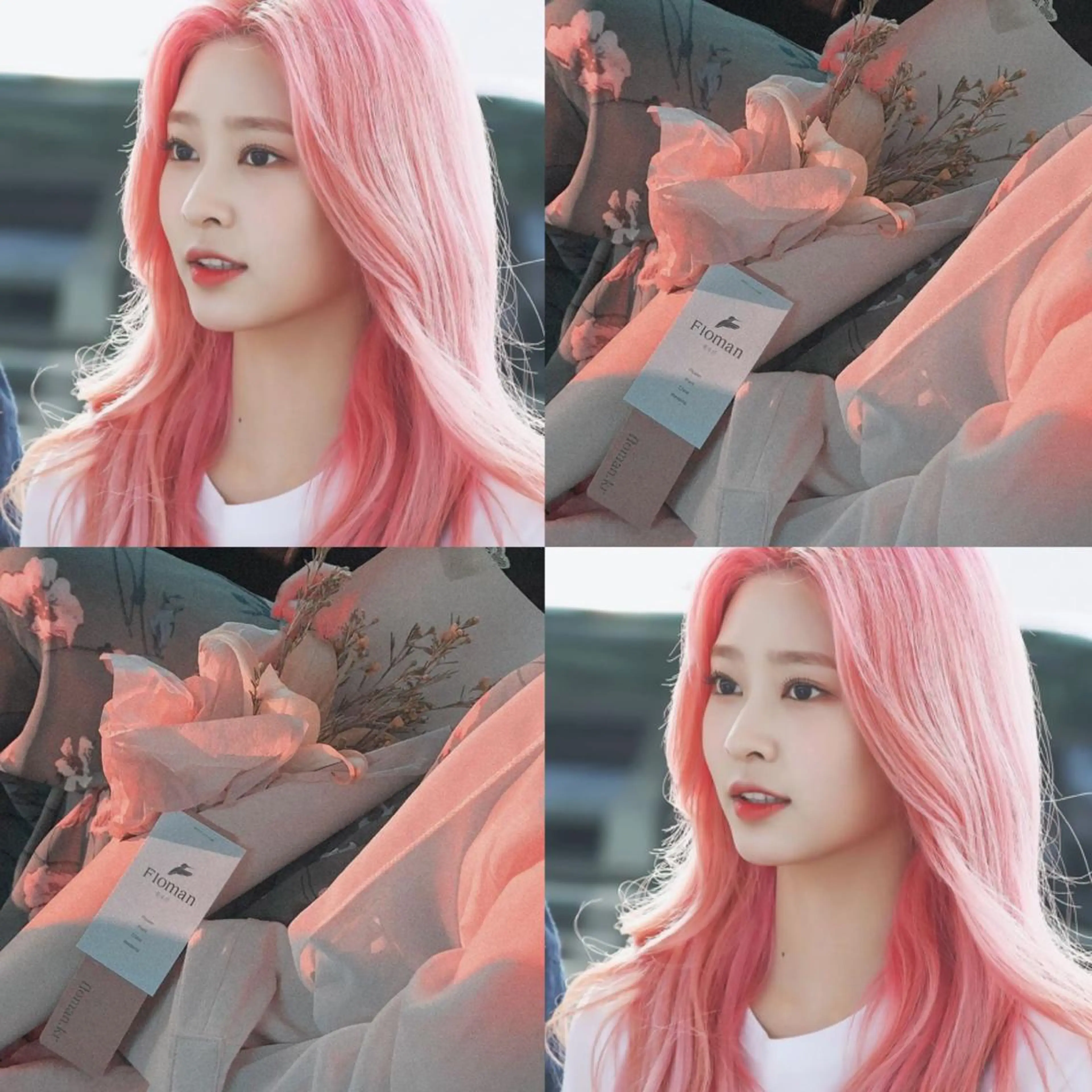 ロング カラー ヘアアレンジ ブリーチ 天神レイヤーカット No.1💖マユカのヘアスタイル