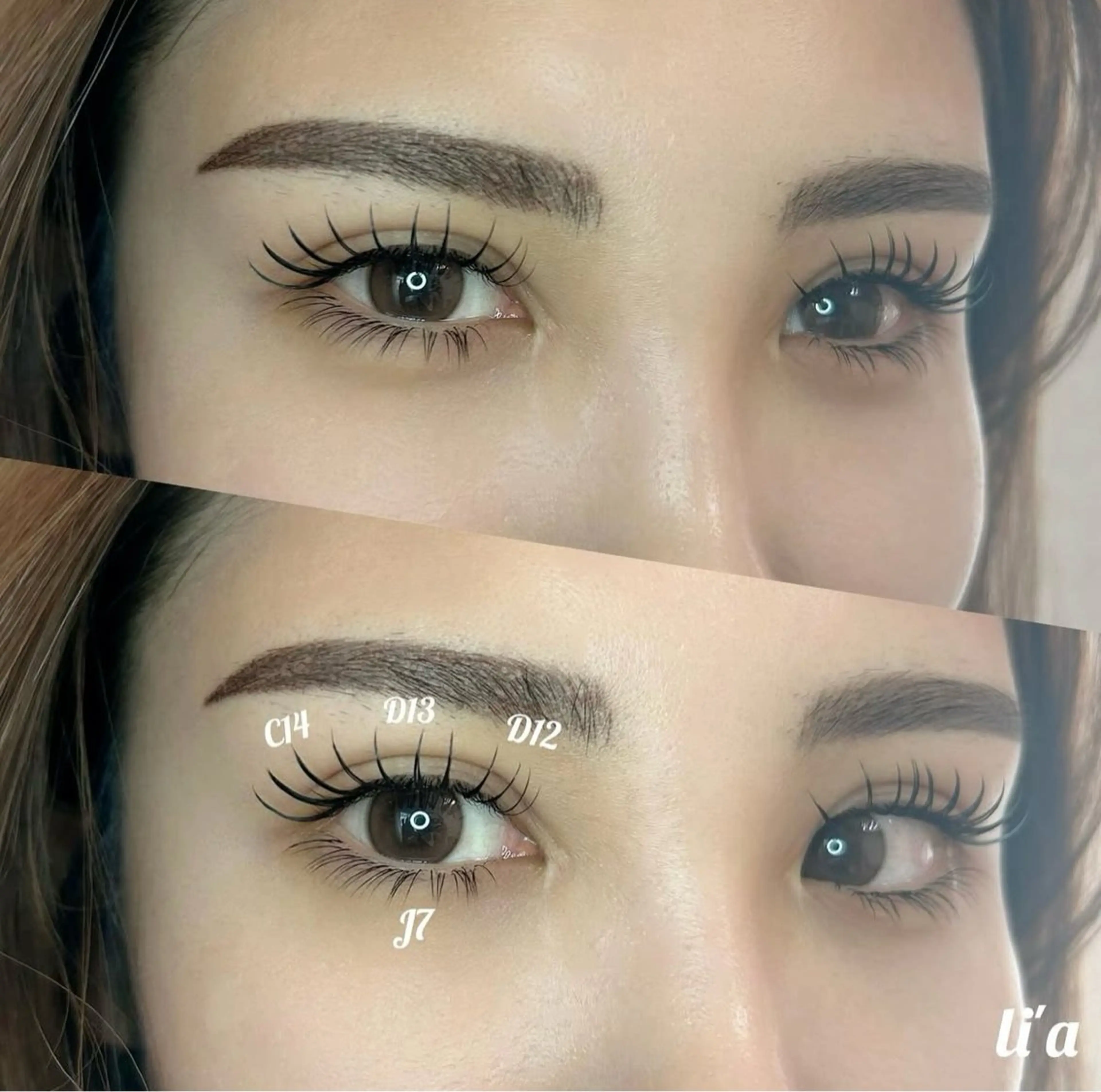 マツエク・マツパ 下まつげエクステ li'a所属・li' aのマツエク・マツパデザイン