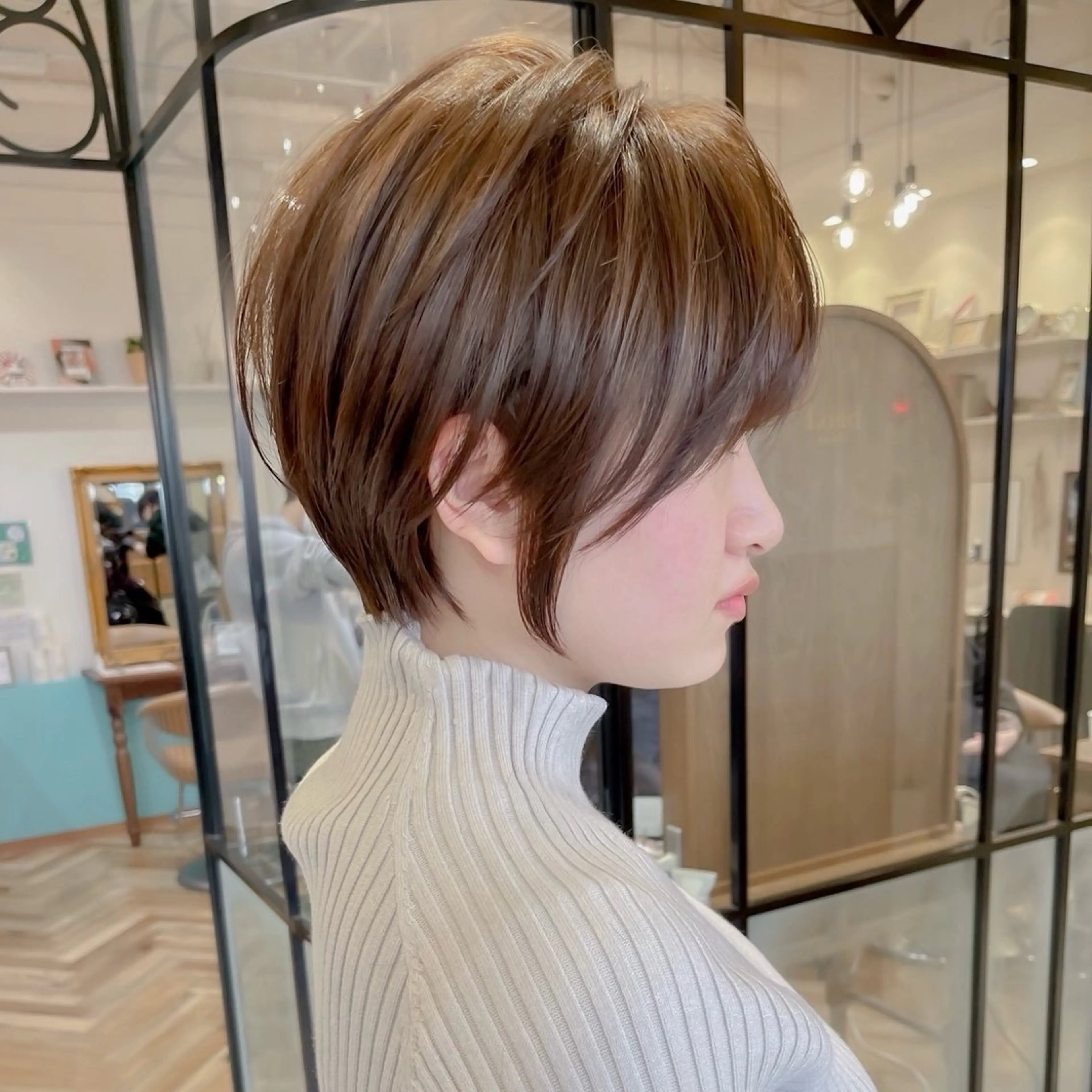 ショート 似合せ/結べる レイヤー/遼祐のヘアスタイル