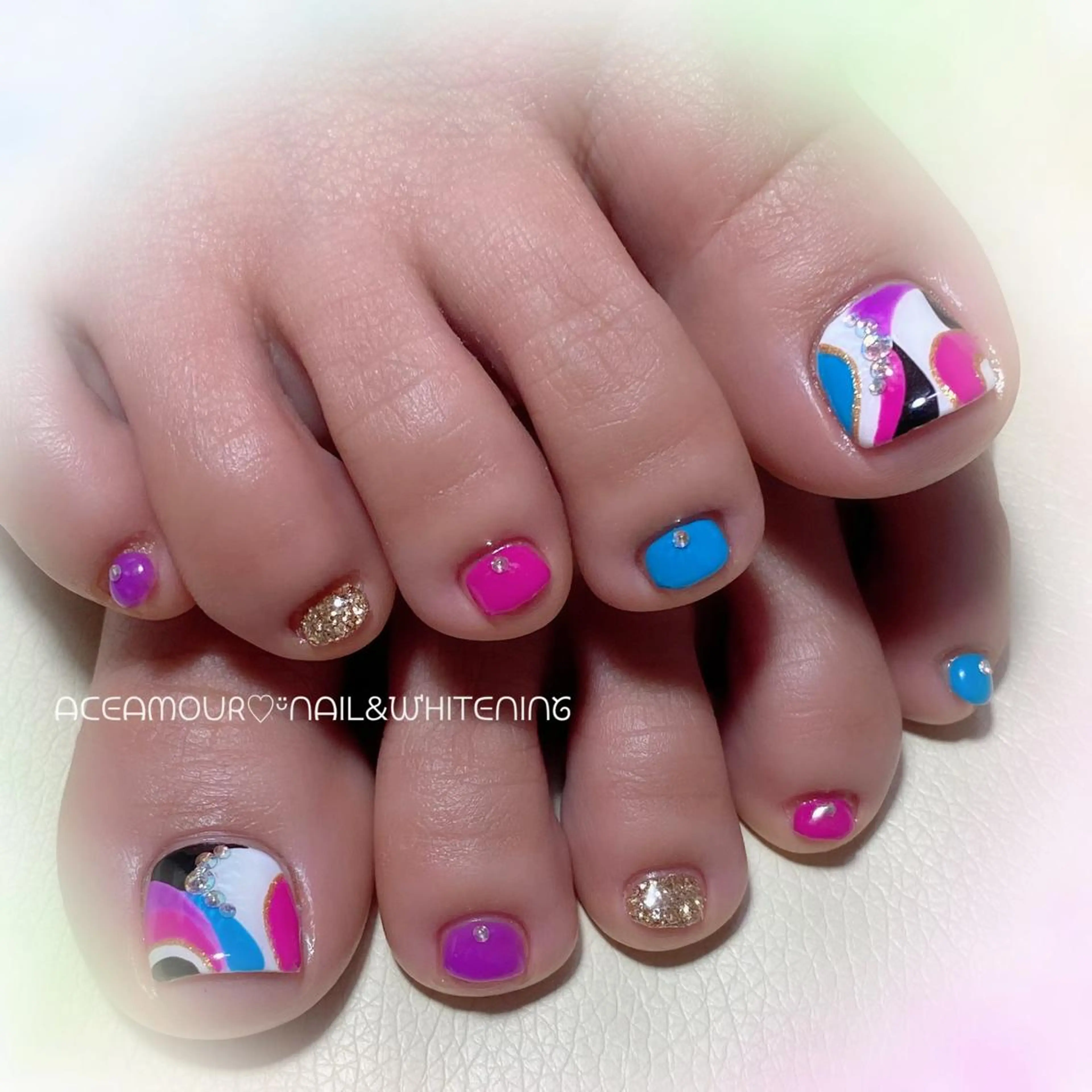 ネイル ネイル/耳つぼ /新ホワイトニングのネイルデザイン