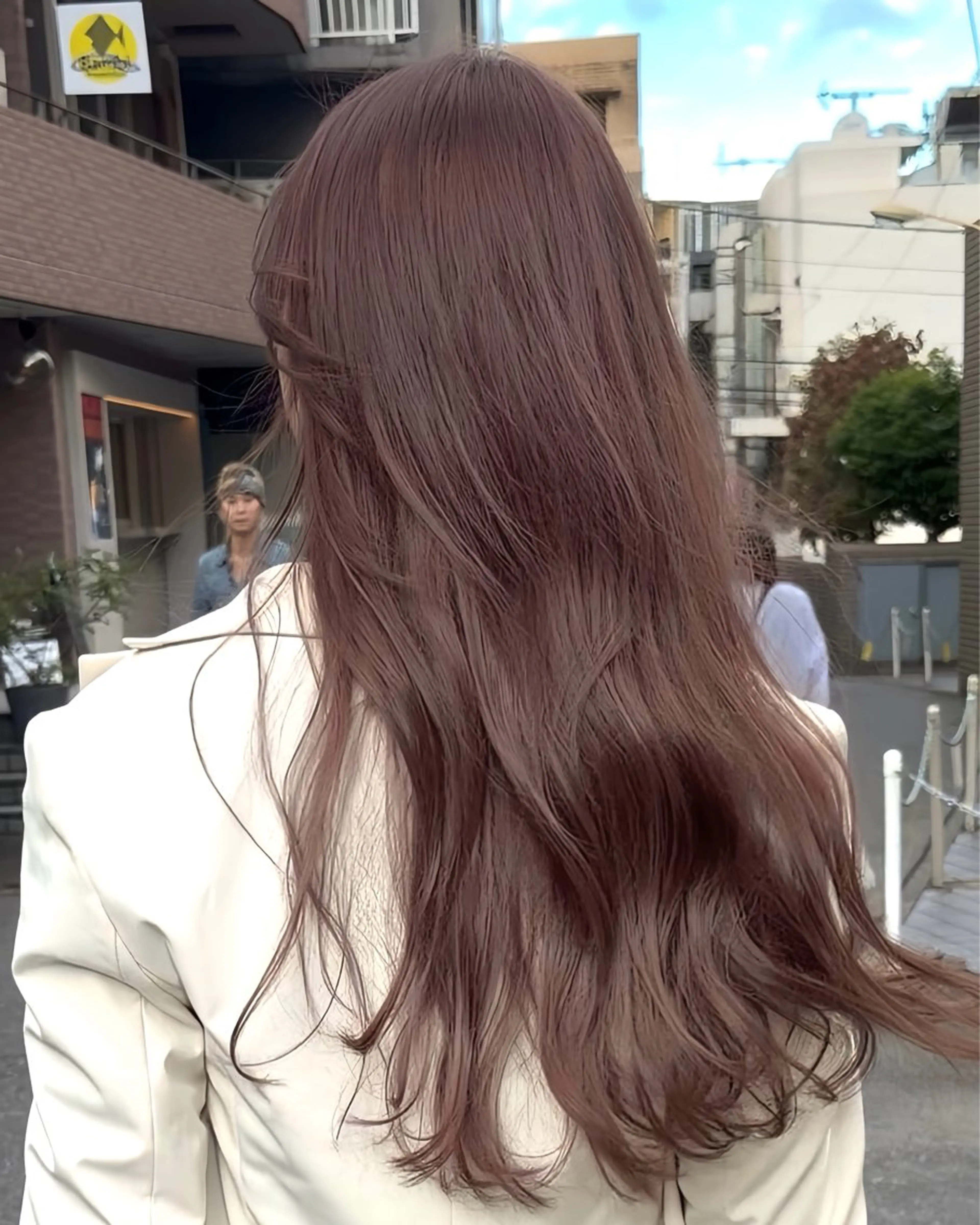 ロング カラー ブリーチ ダブルカラー ヘアカラー 🇺🇸海外デザイン iCON TOKYOのヘアスタイル