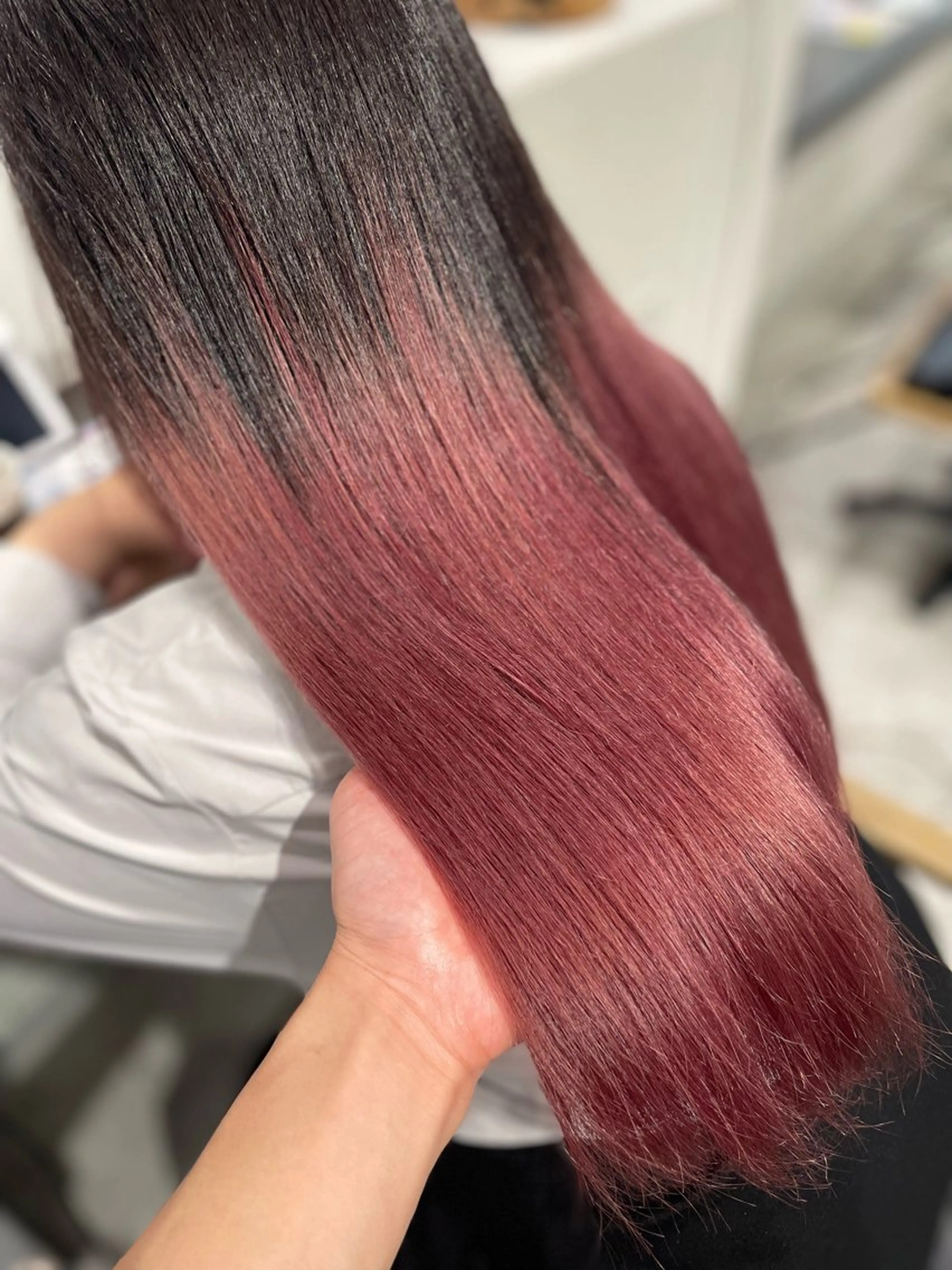 ロング カラー ヘアカラー トリートメント GaKu/ハイトーン /ブリーチ/レイヤーのヘアスタイル