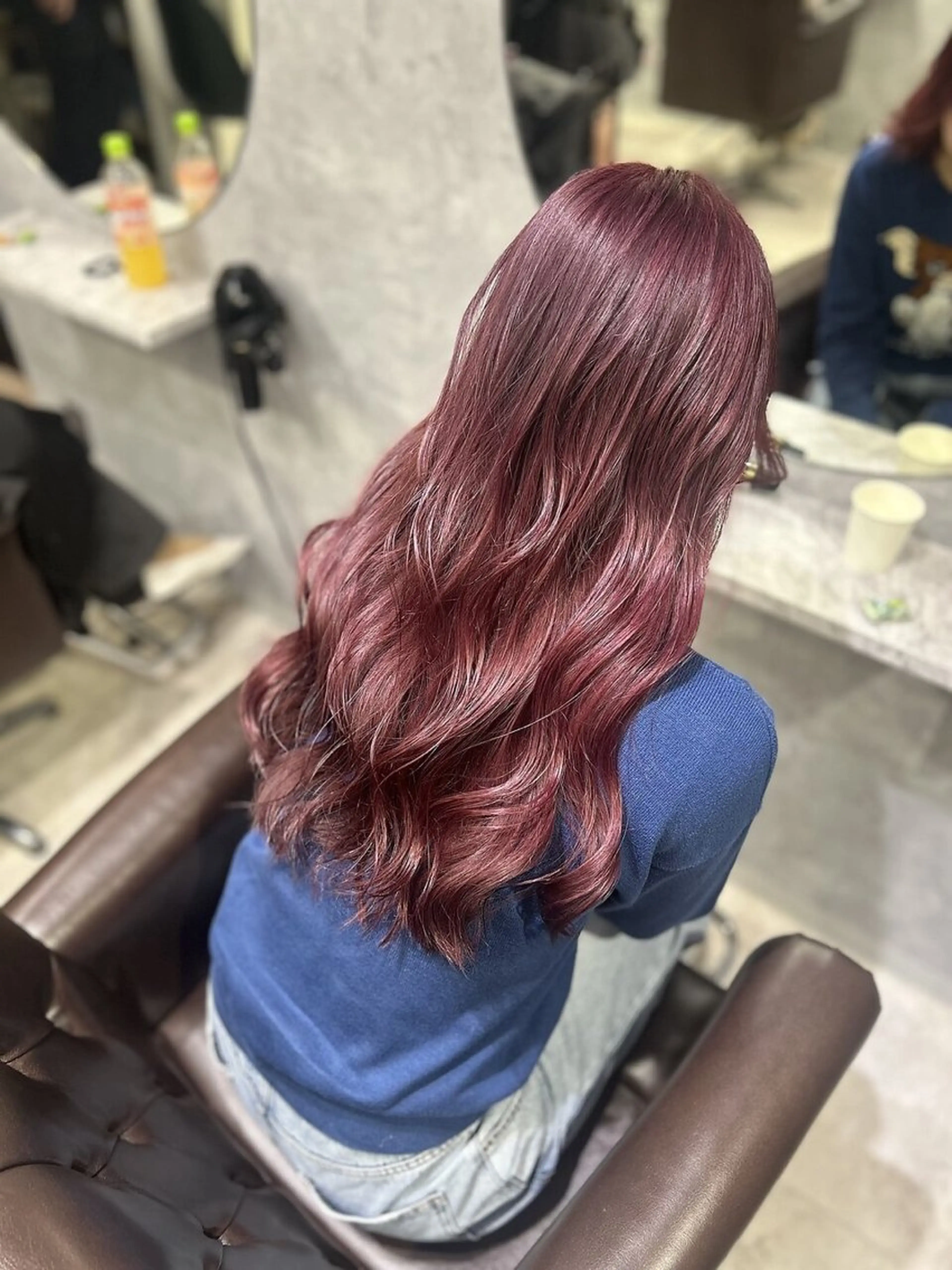 ロング カラー ヘアカラー トリートメント 池袋/カラー特化🎨 ロング料金なし🩵のヘアスタイル