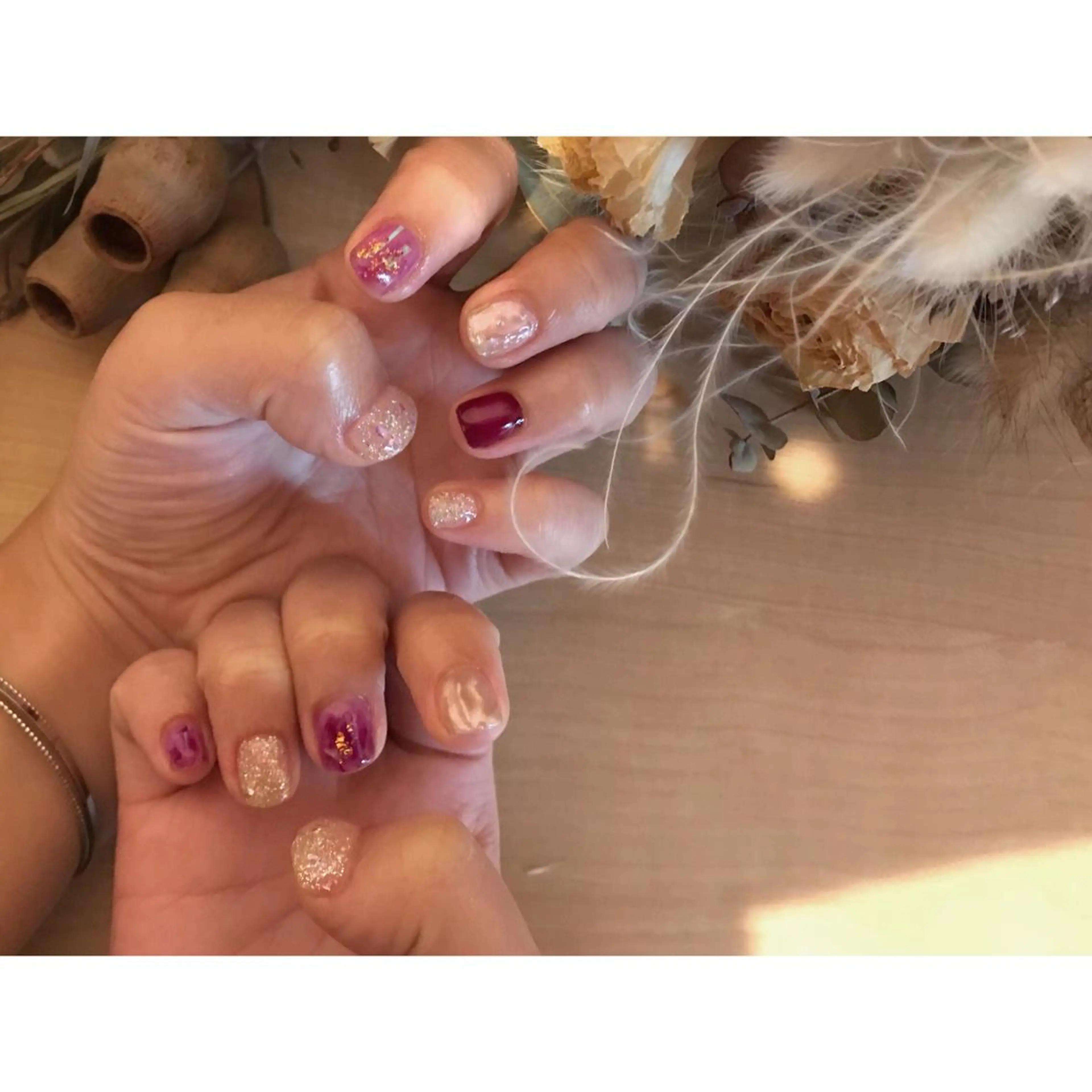 ネイル ハンドネイル フットネイル rebon＊ natsukiのネイルデザイン