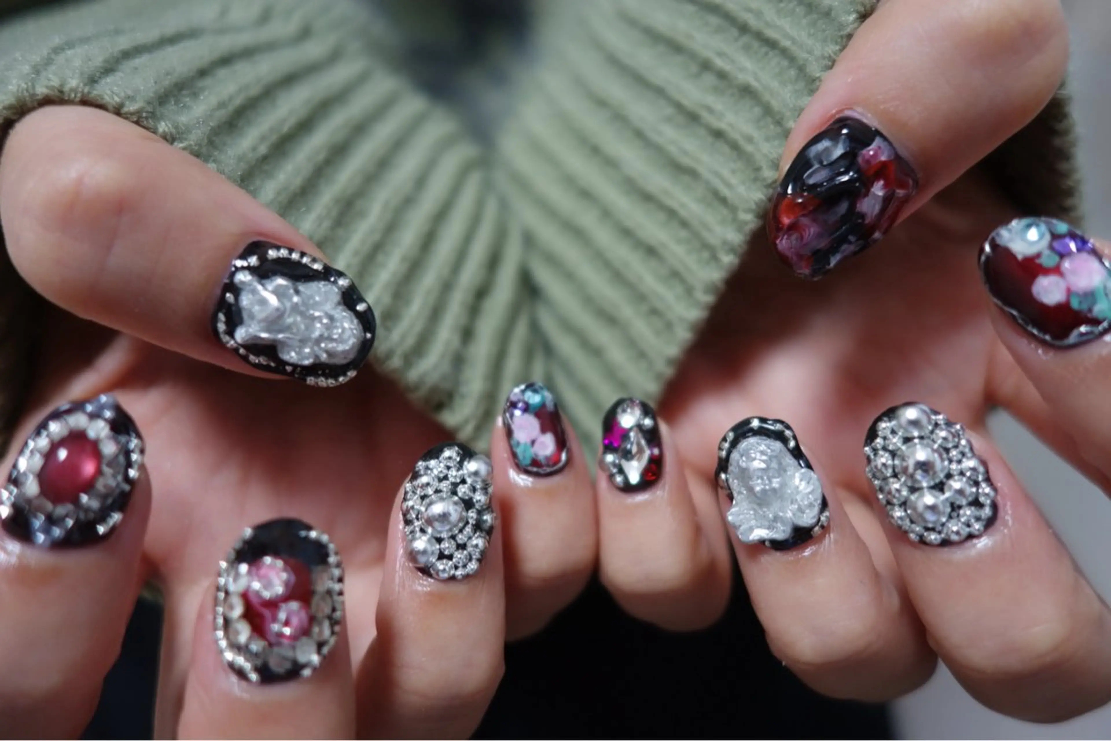 ネイル 持ち込み ハンドネイル tsumeasobi 🪬macoのネイルデザイン