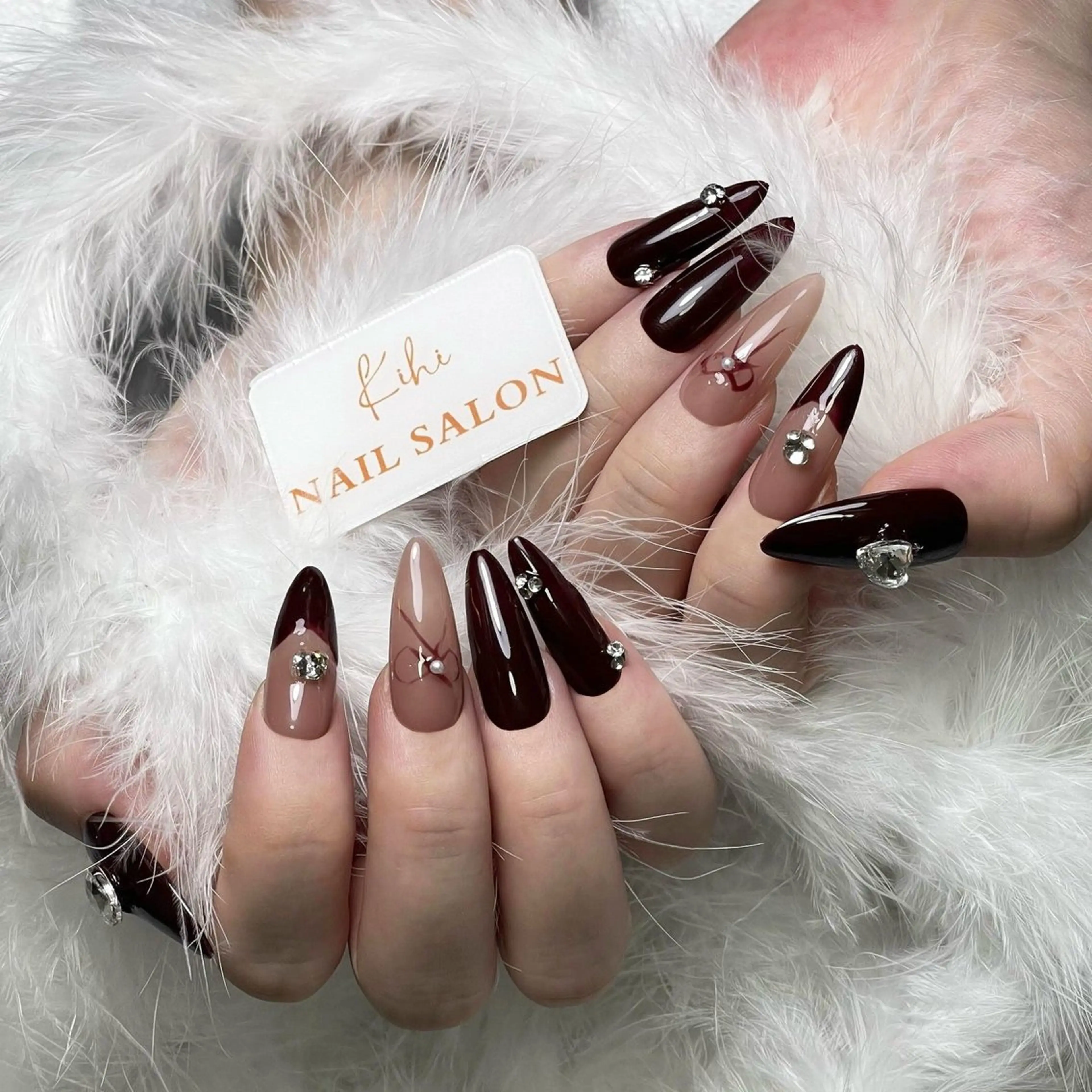ネイル アートネイル フレンチネイル ジェルネイル グラデーション 韓国ネイル さくら💮💮 【オフ無料】のネイルデザイン