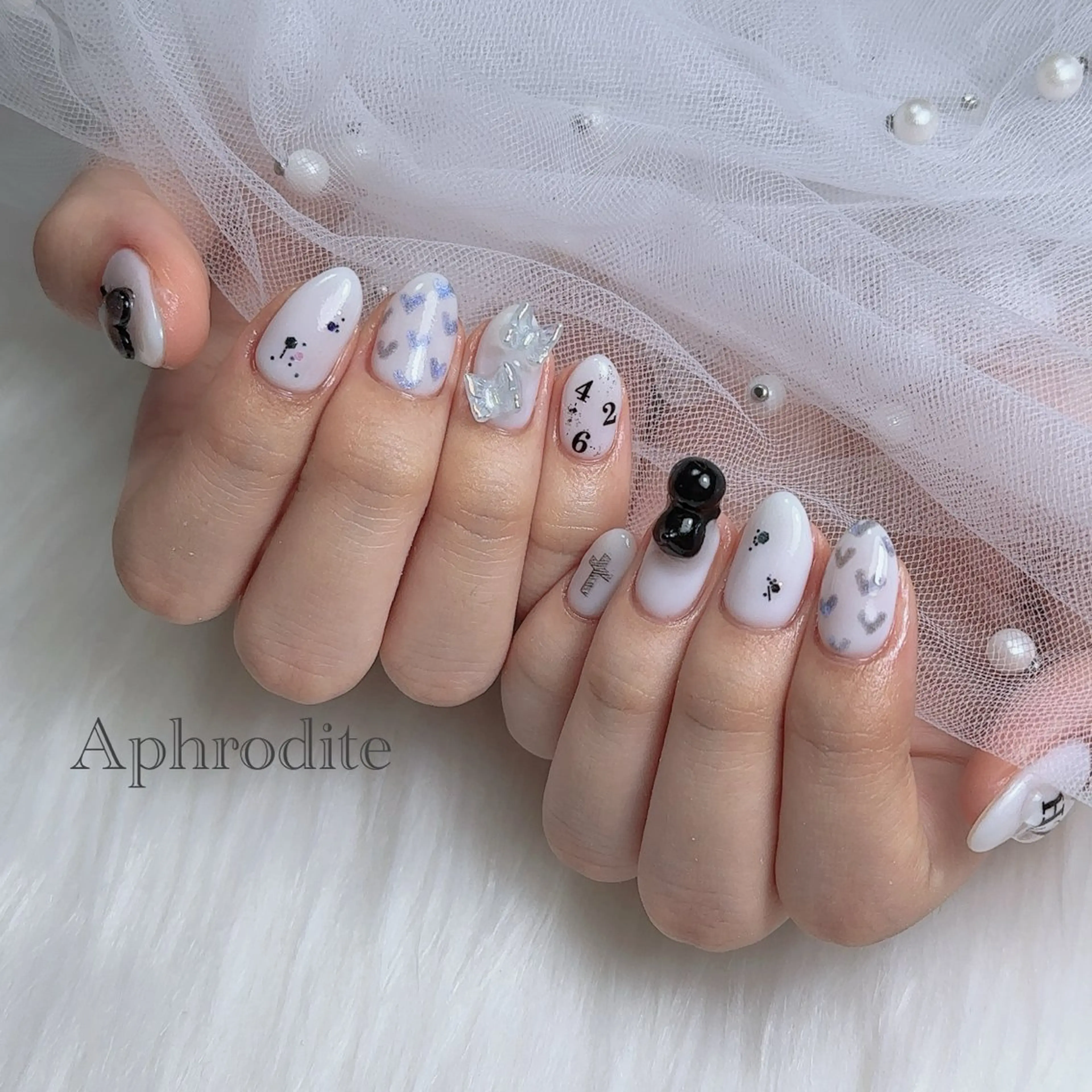 ネイル Aphrodite パラジェル認定サロンのネイルデザイン