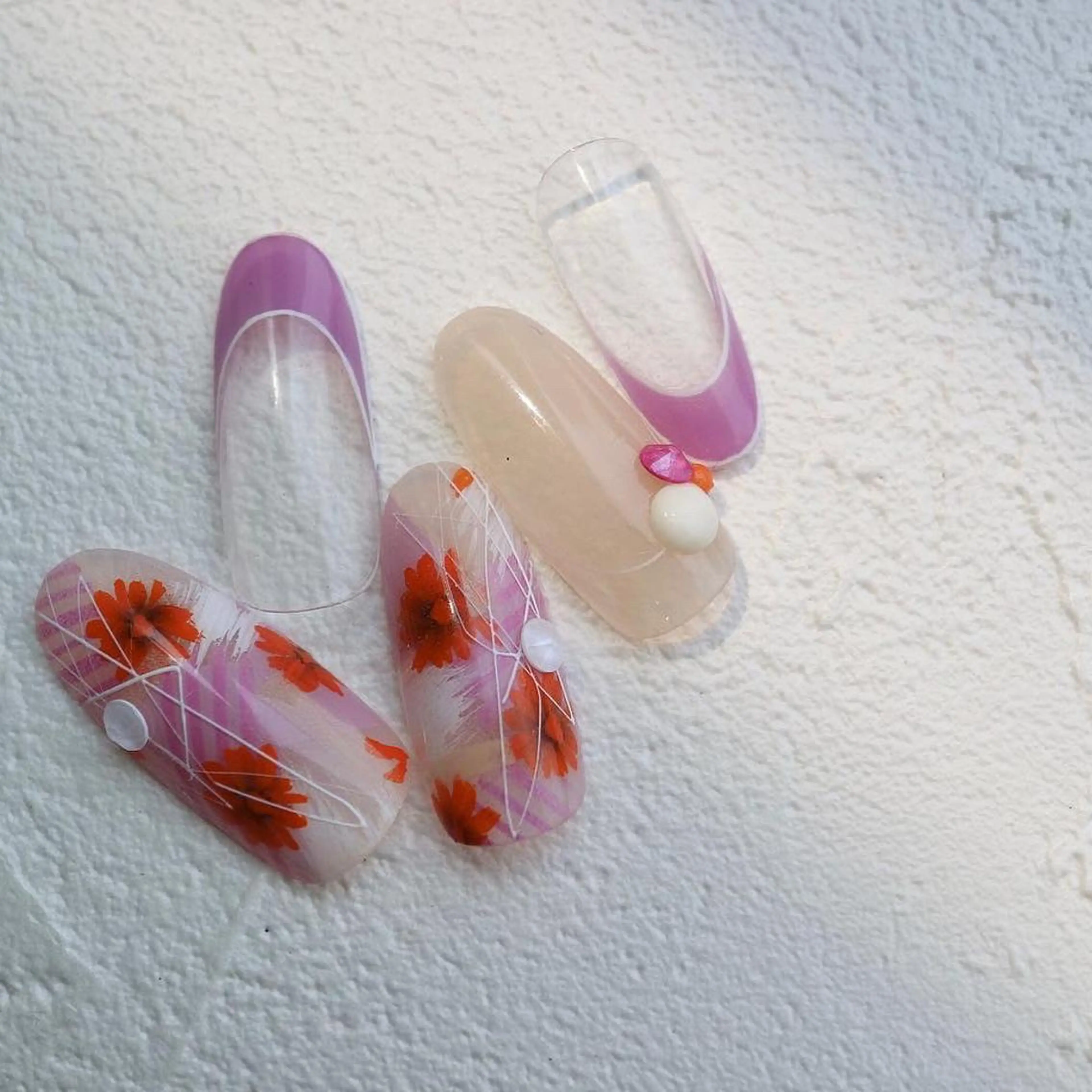 ネイル フラワーネイル ハンドネイル Faire MIKIのネイルデザイン