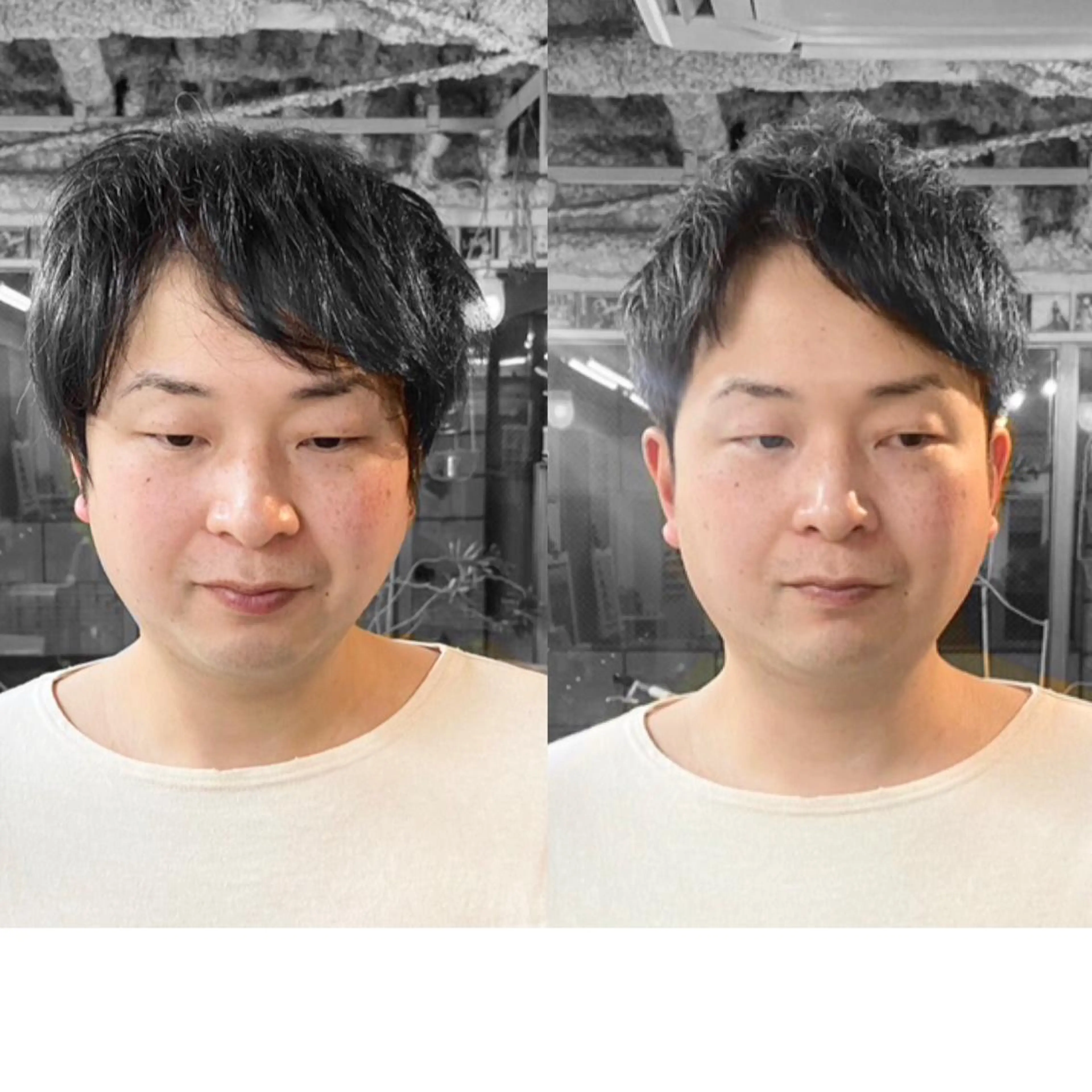 ショート コムシェ 薄毛専門美容師のヘアスタイル