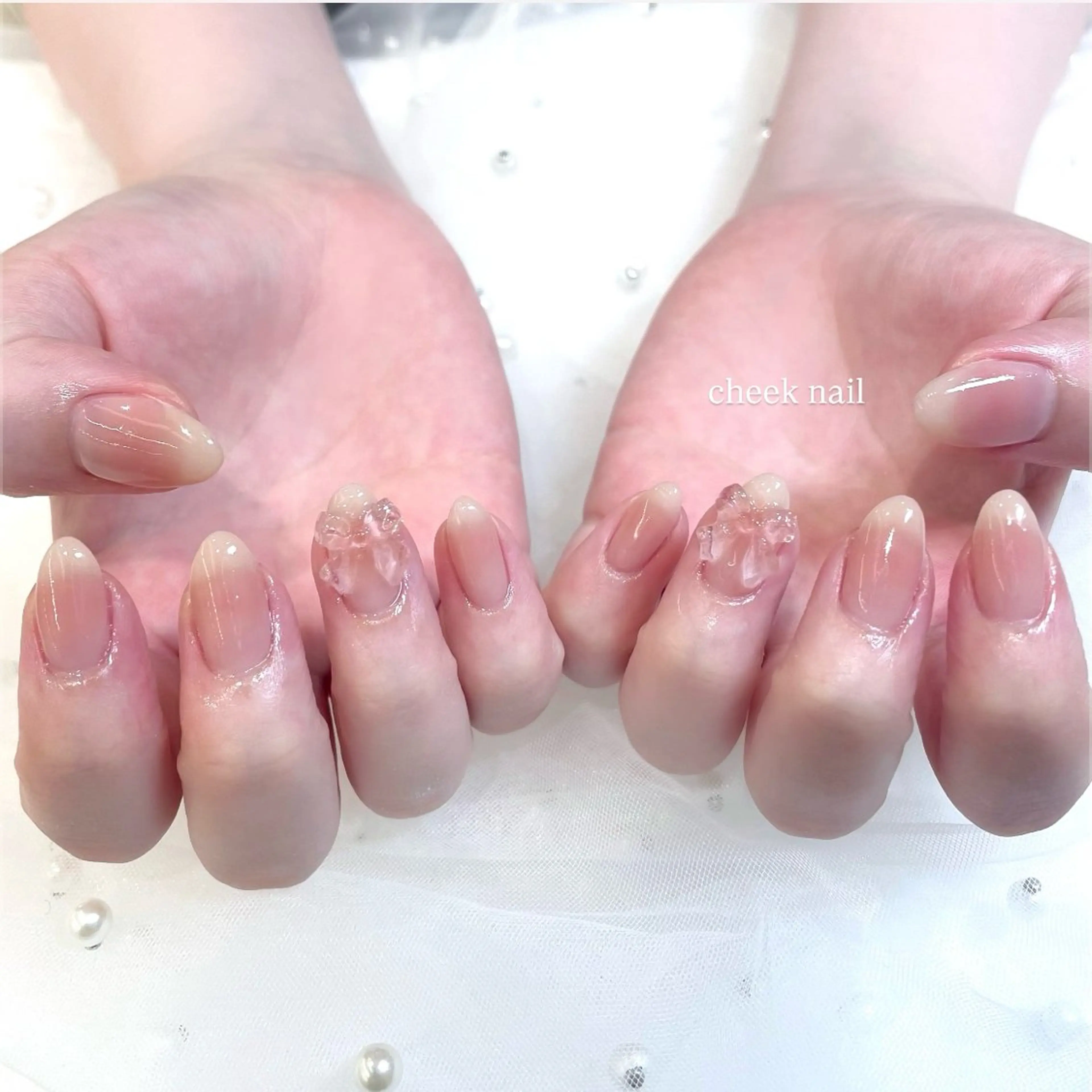 ネイル ハンドネイル Tsuki🌙/渋谷 /パラジェルのネイルデザイン