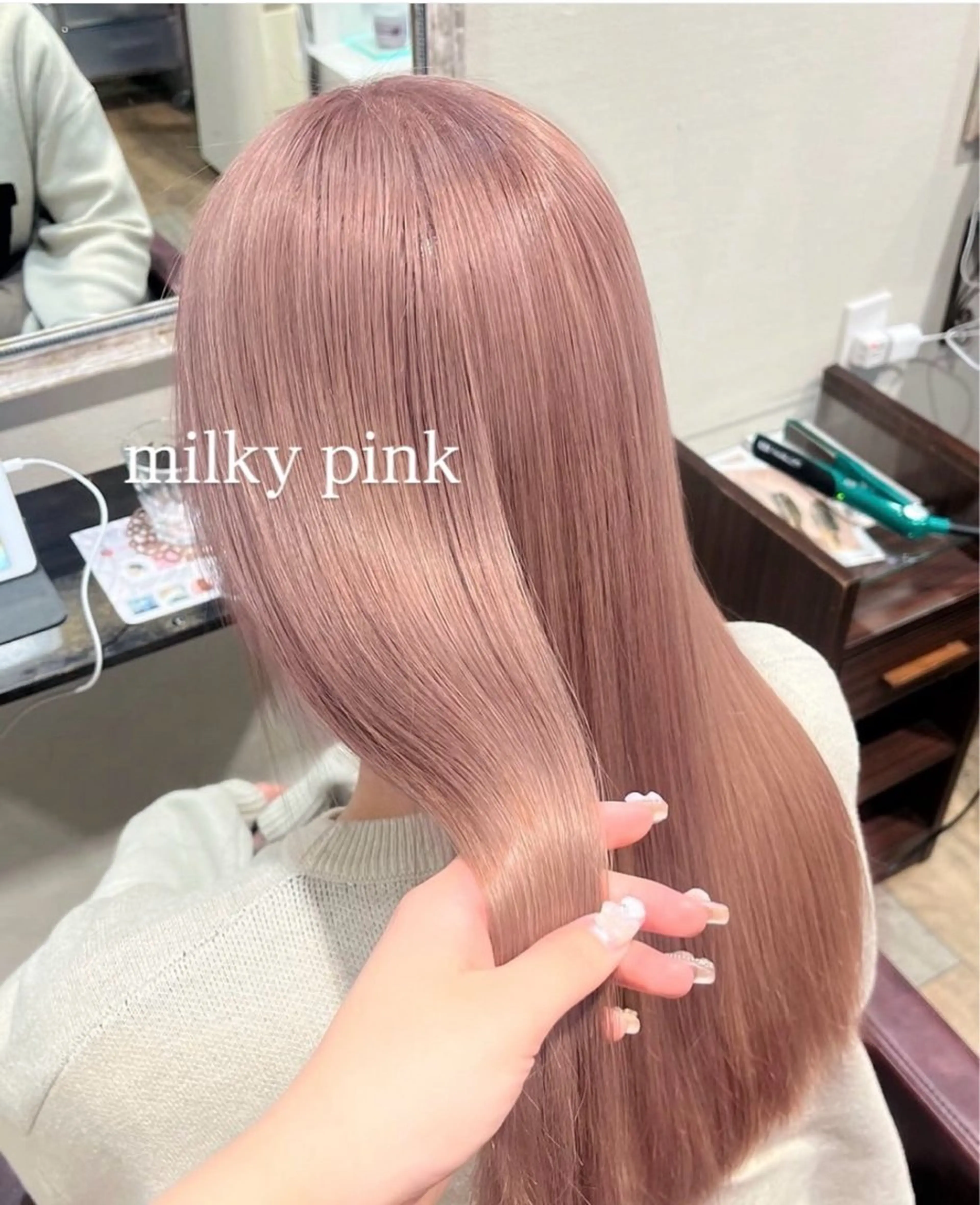 カラー ハイトーン/ブリーチ .⋆𝜗𝜚BoN♡のヘアスタイル