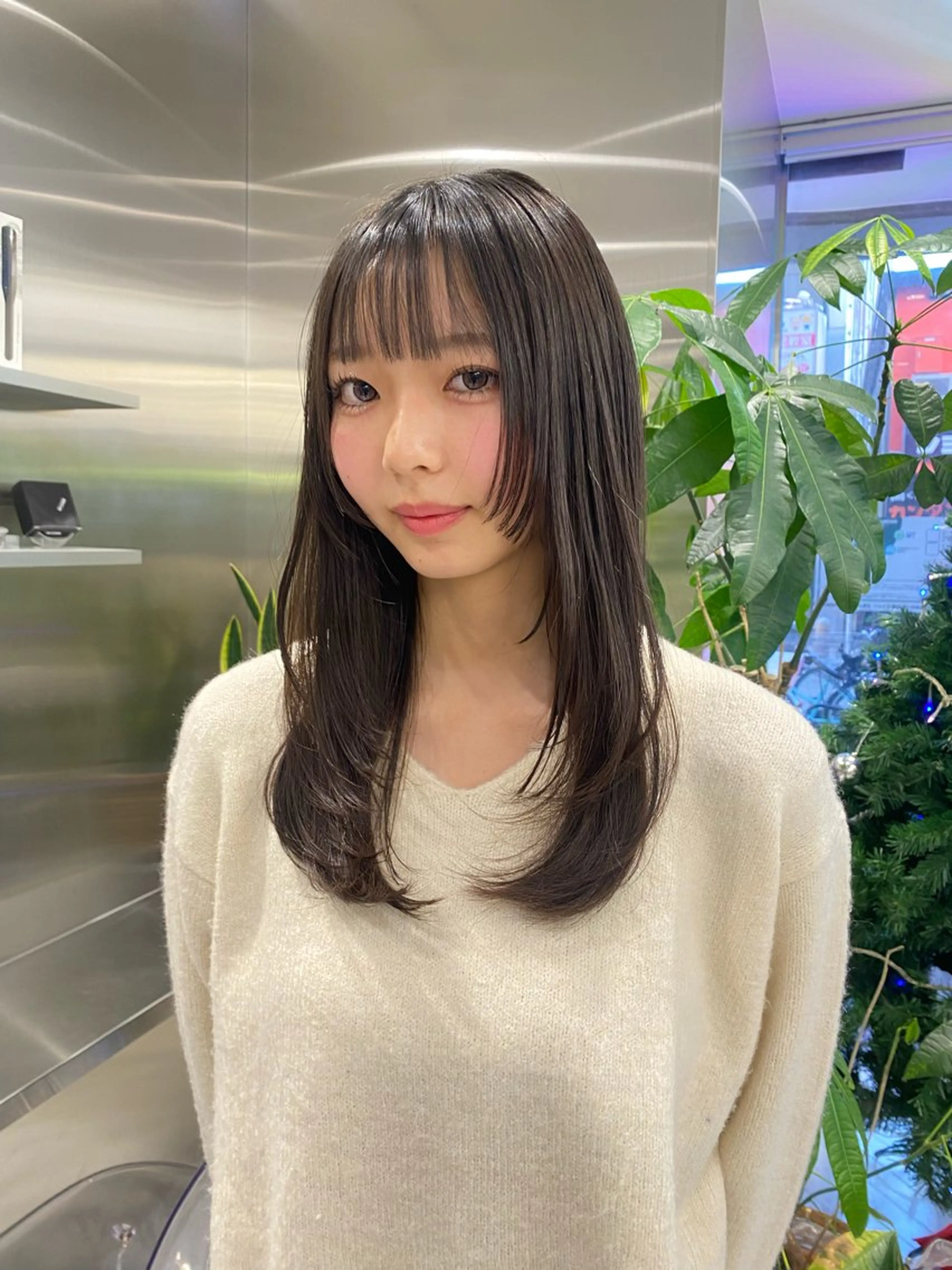 大人気顔周りカット✂️💕(顔周りレイヤー･姫カット)の写真