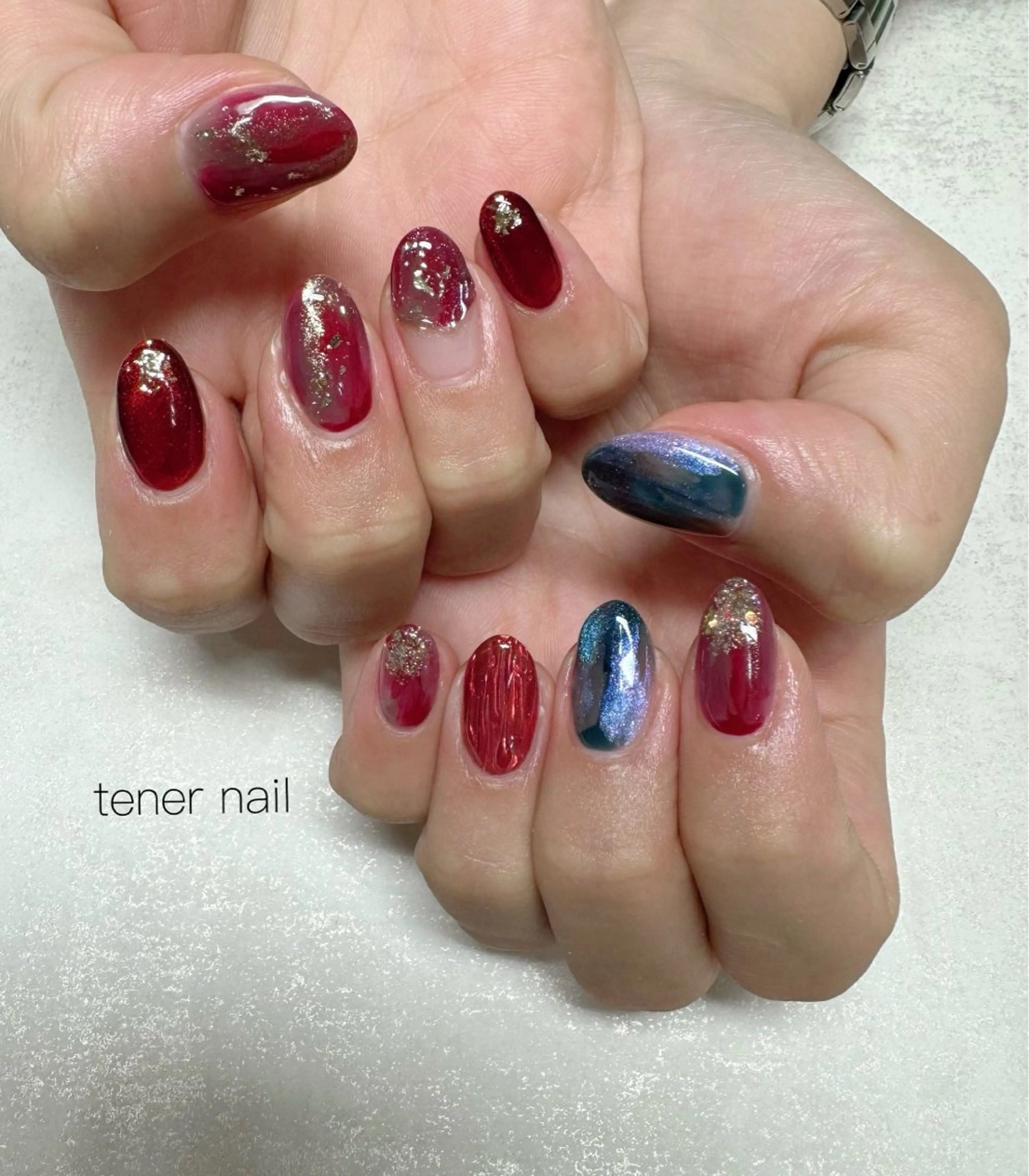 ネイル ニュアンスネイル ハンドネイル テネルネイル tener nailのネイルデザイン