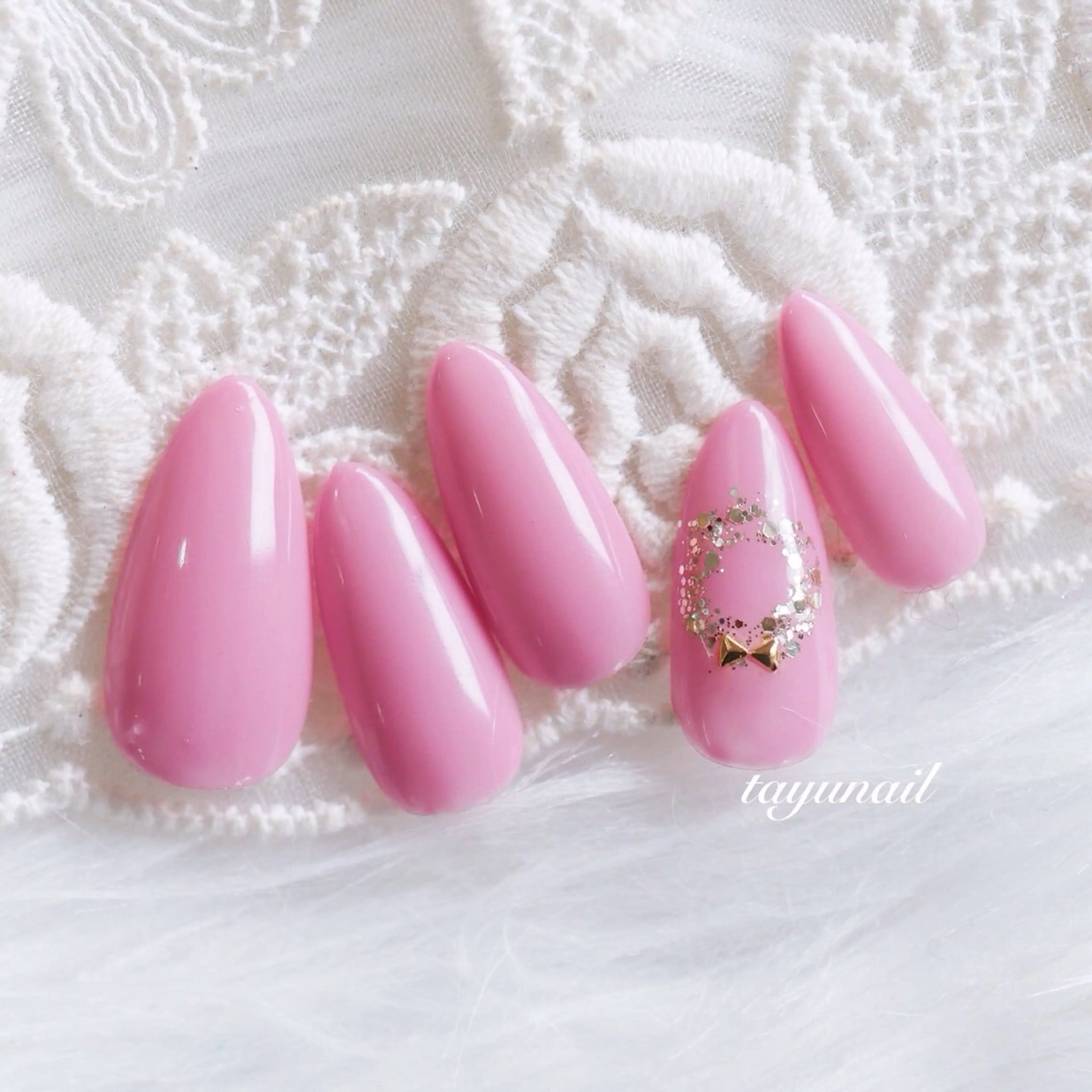 ネイル アートネイル ジェルネイル パラジェル シンプルネイル ハンドネイル ネイルサロン 【たゆnail】のネイルデザイン