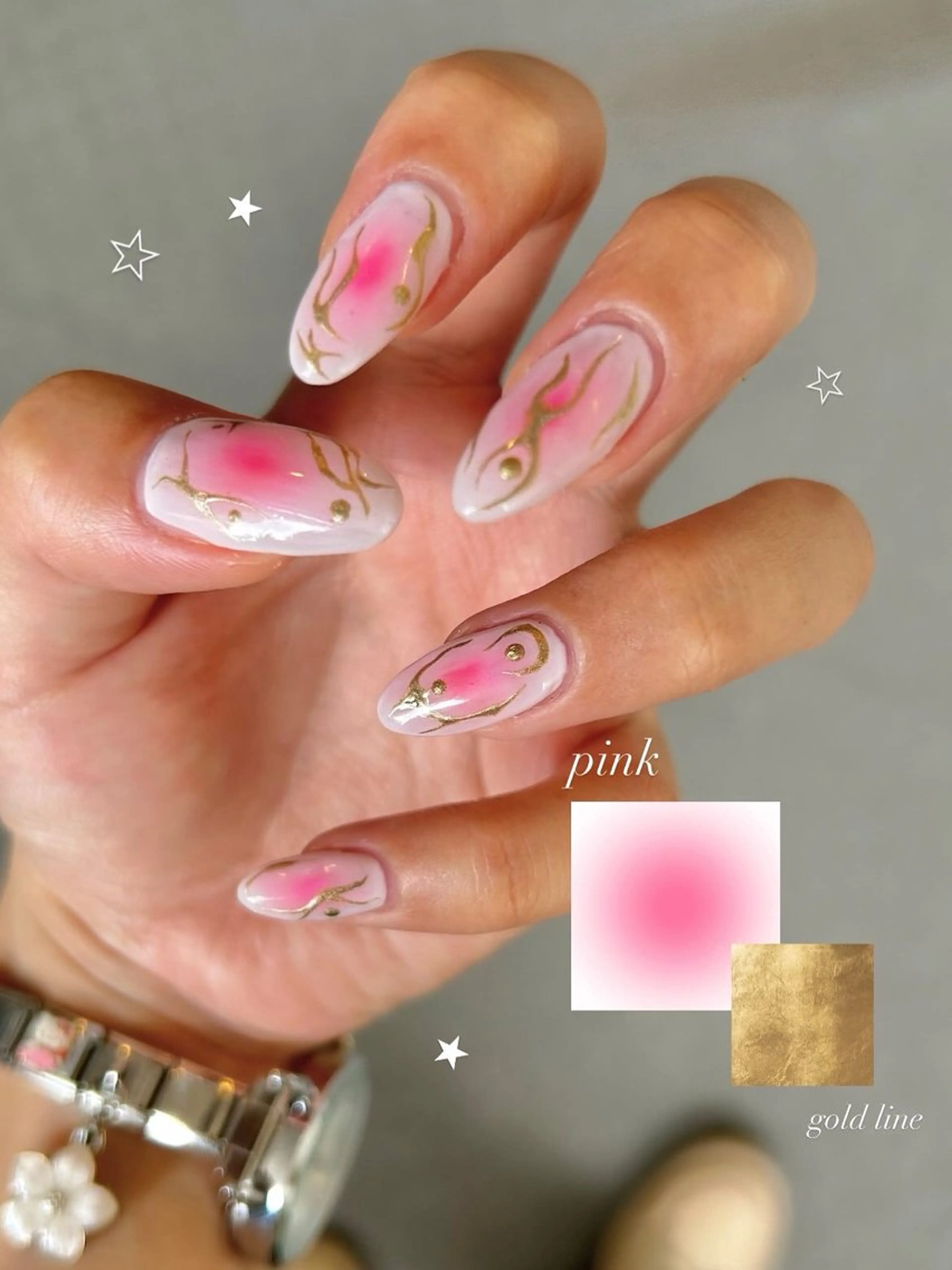 ネイル ハンドネイル フットネイル ASA nail / アート☀︎ニュアンスのネイルデザイン