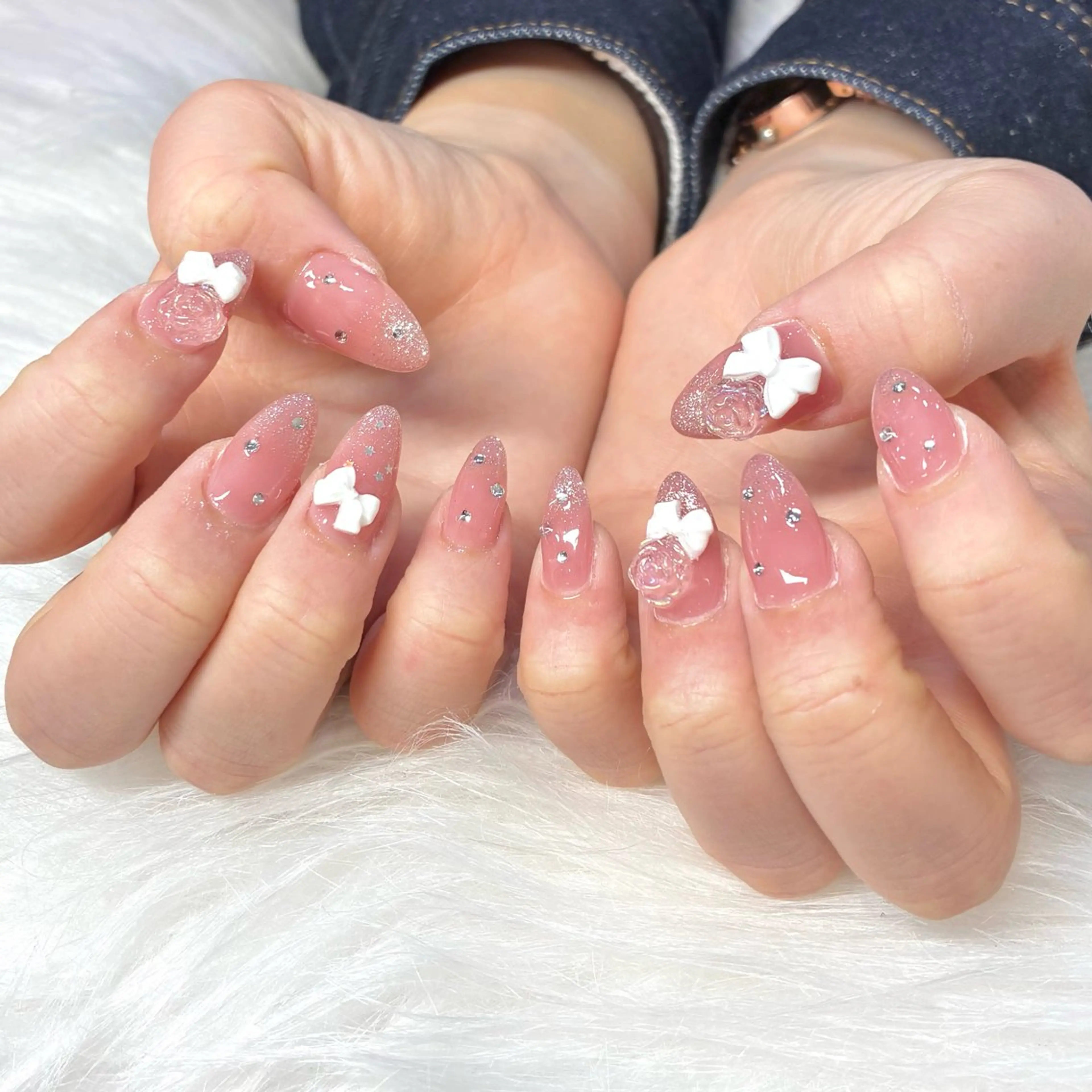 ネイル ハンドネイル HANA ソブエのネイルデザイン