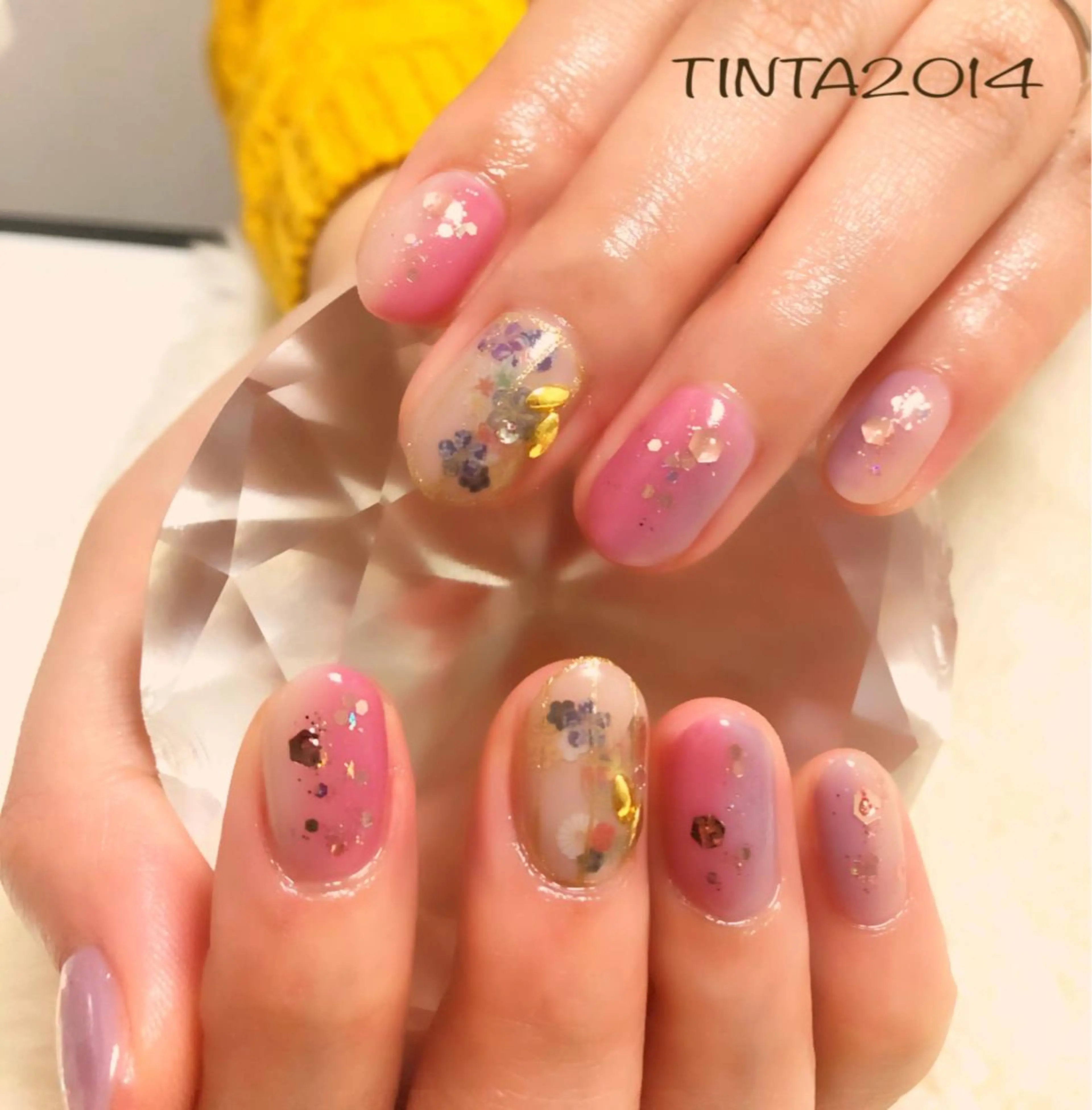 ネイル グラデーション 馬場 典子のネイルデザイン