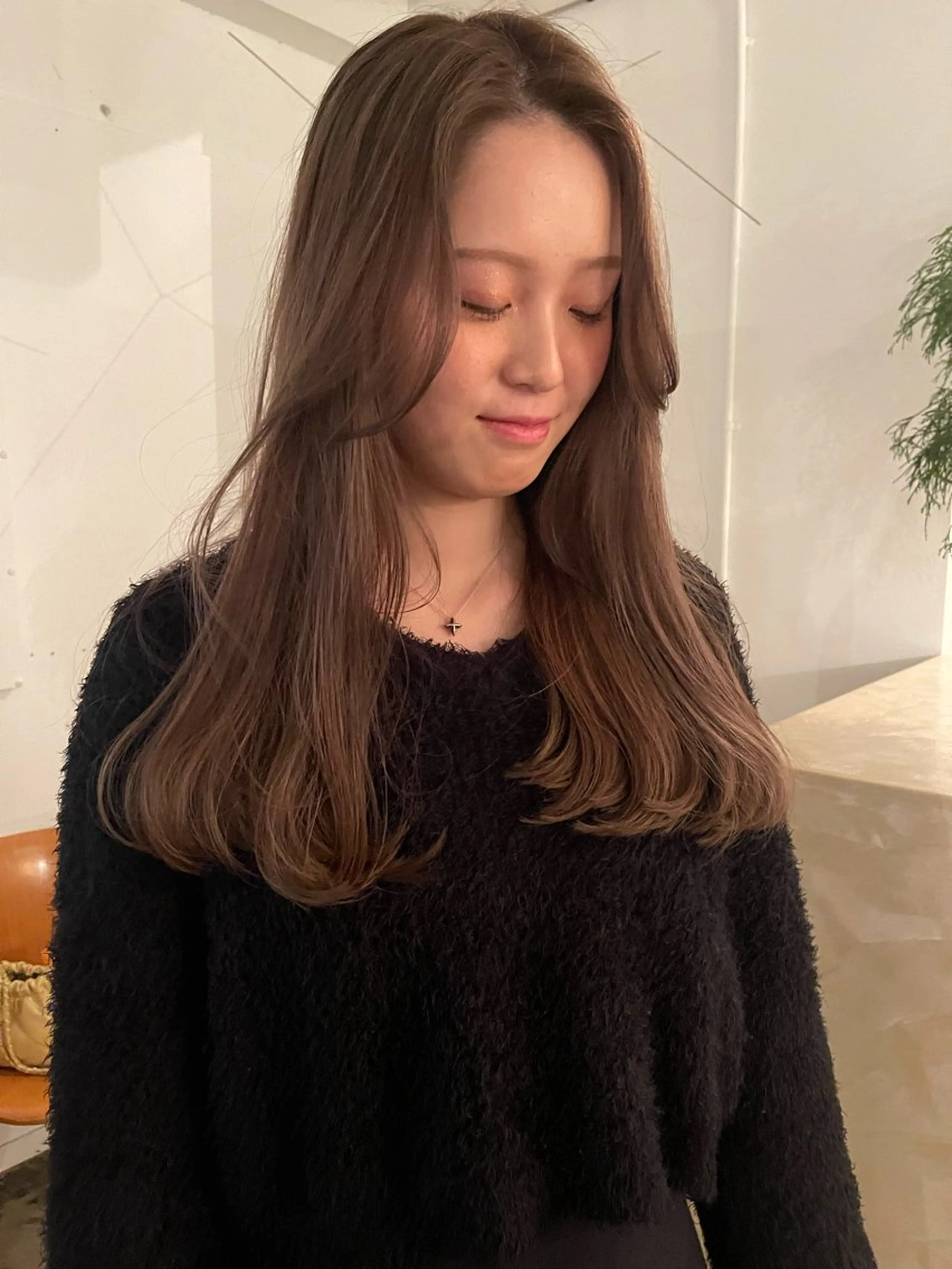 ロング カラー カット ヘアカラー Terve.野崎 真里奈のヘアスタイル