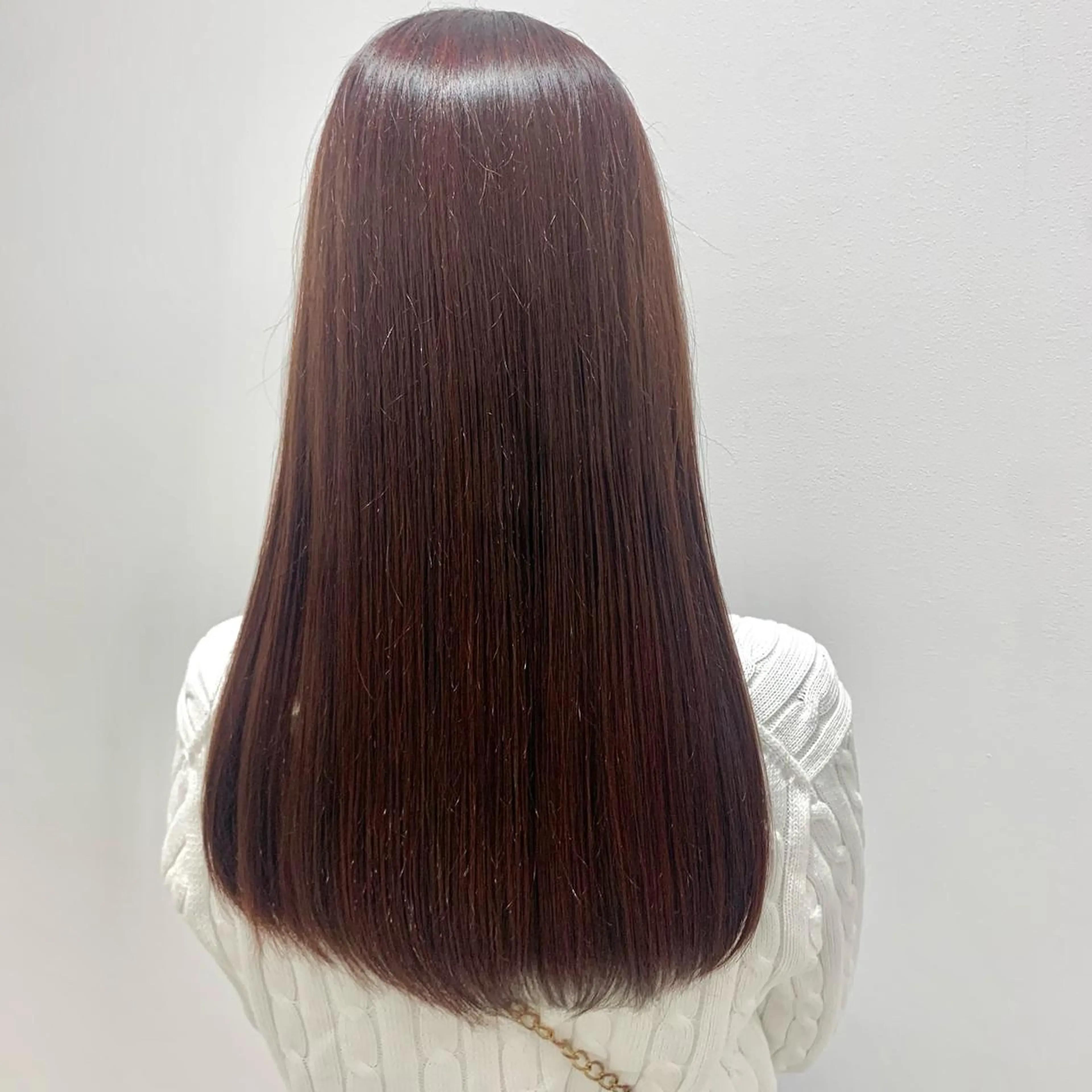 ロング カラー ブリーチ ブリーチなしカラー トリートメント ボブ/美髪矯正 /佐藤　奈巳のヘアスタイル