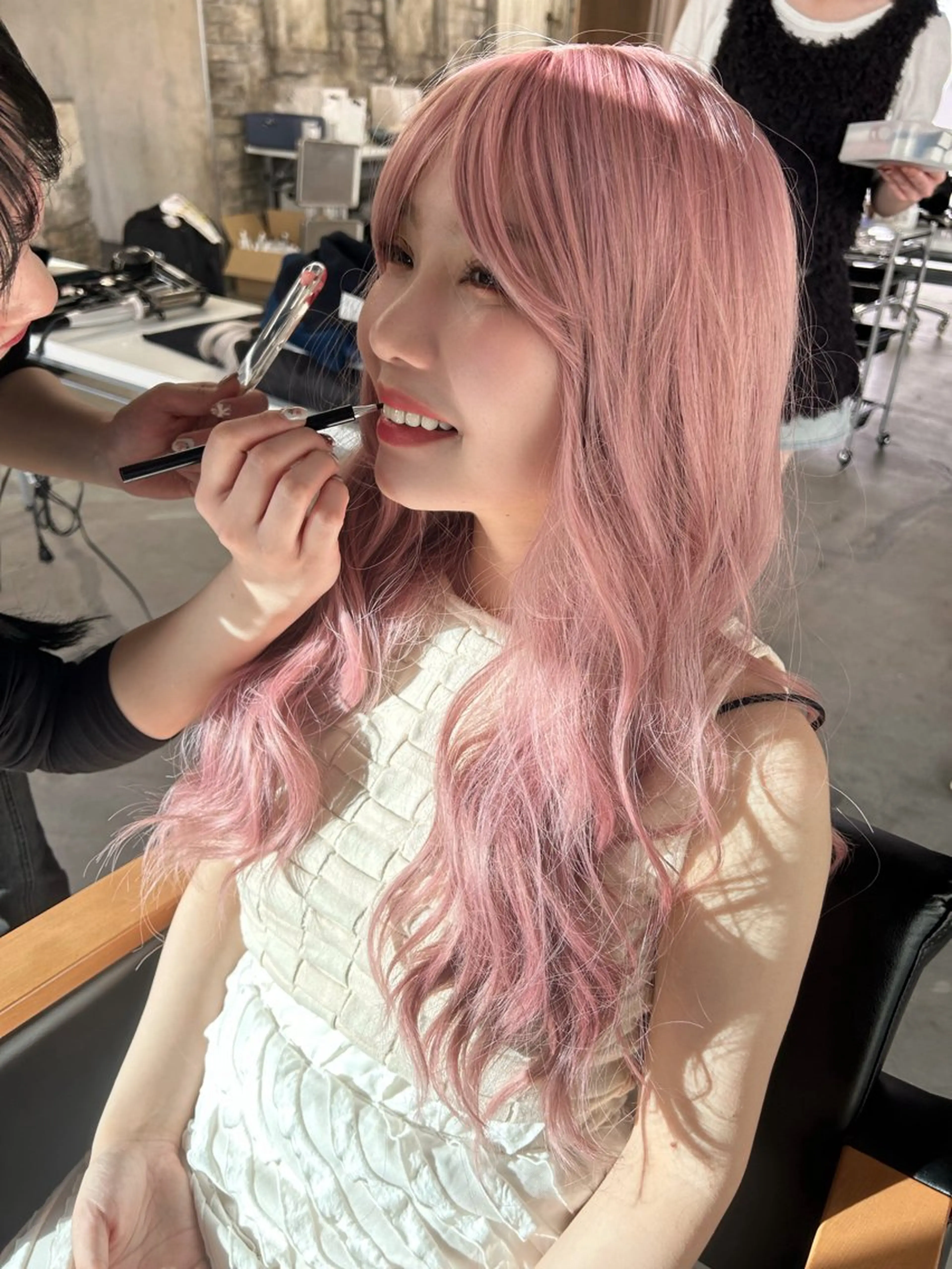 ミディアム MAEDA 西金沢美容室のヘアスタイル