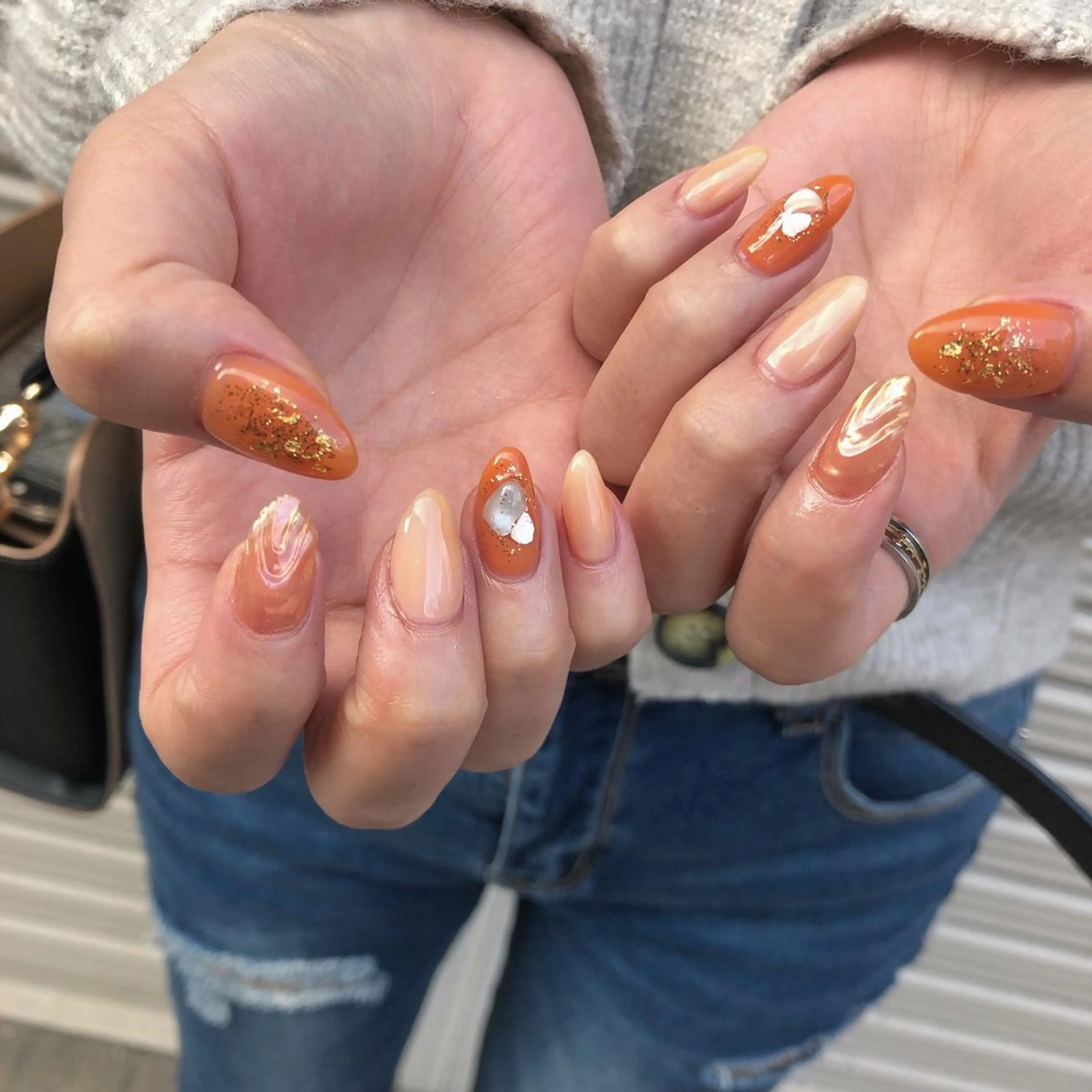 ネイル ニュアンスネイル nail salon granveilのネイルデザイン