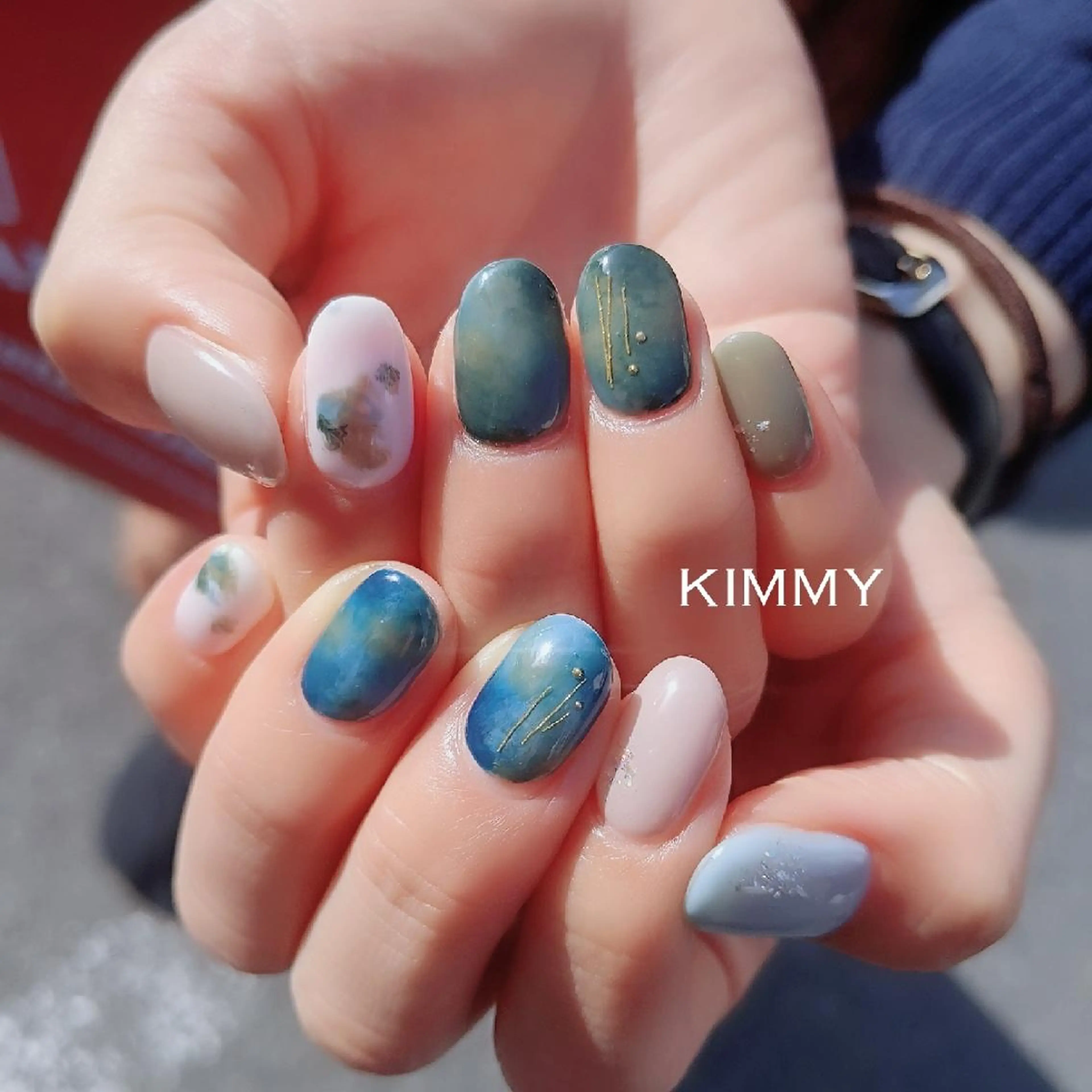 ネイル ハンドネイル kimmy nailsのネイルデザイン