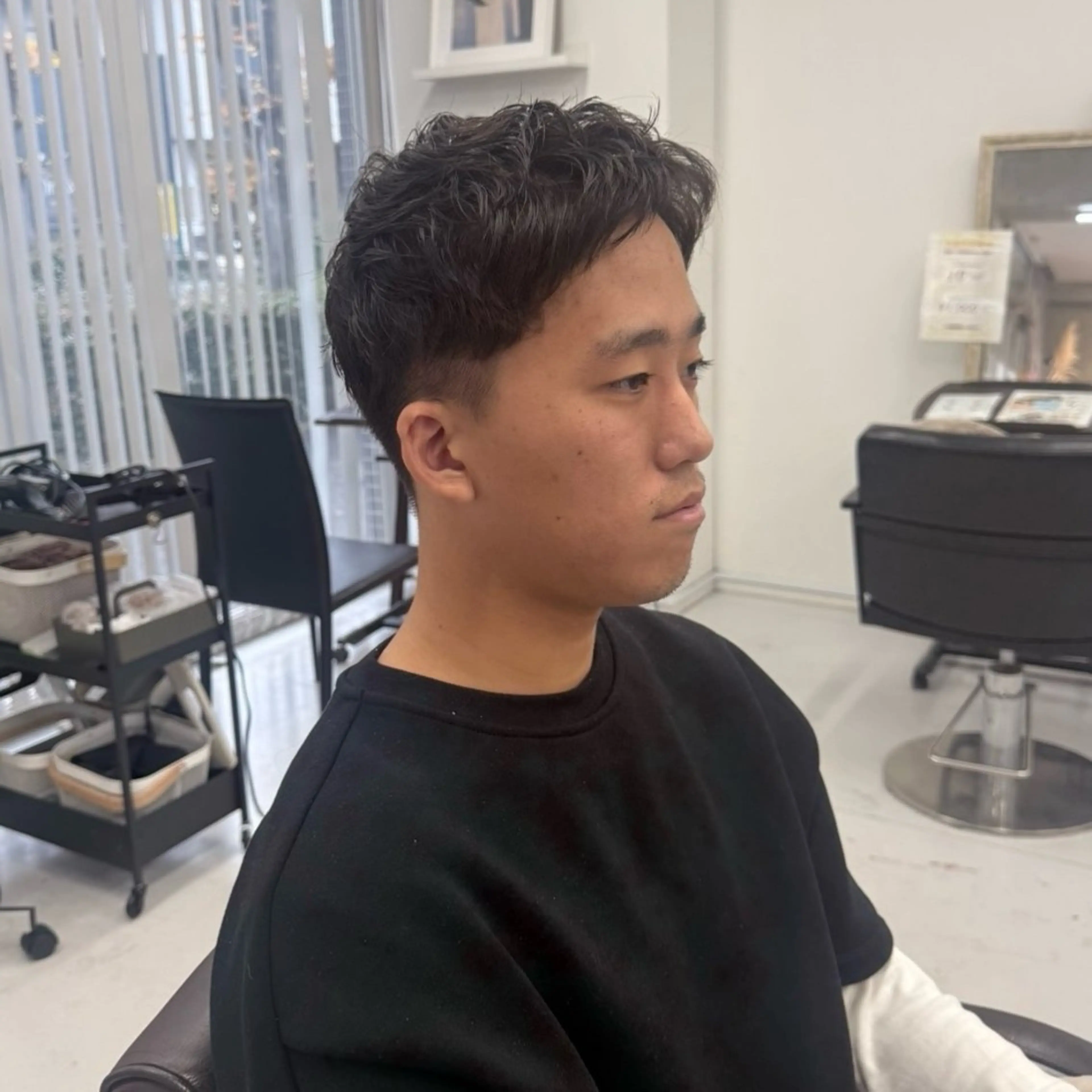 メンズ カット パーマ 榎本雪来⛄️ メンズカット✂️のヘアスタイル