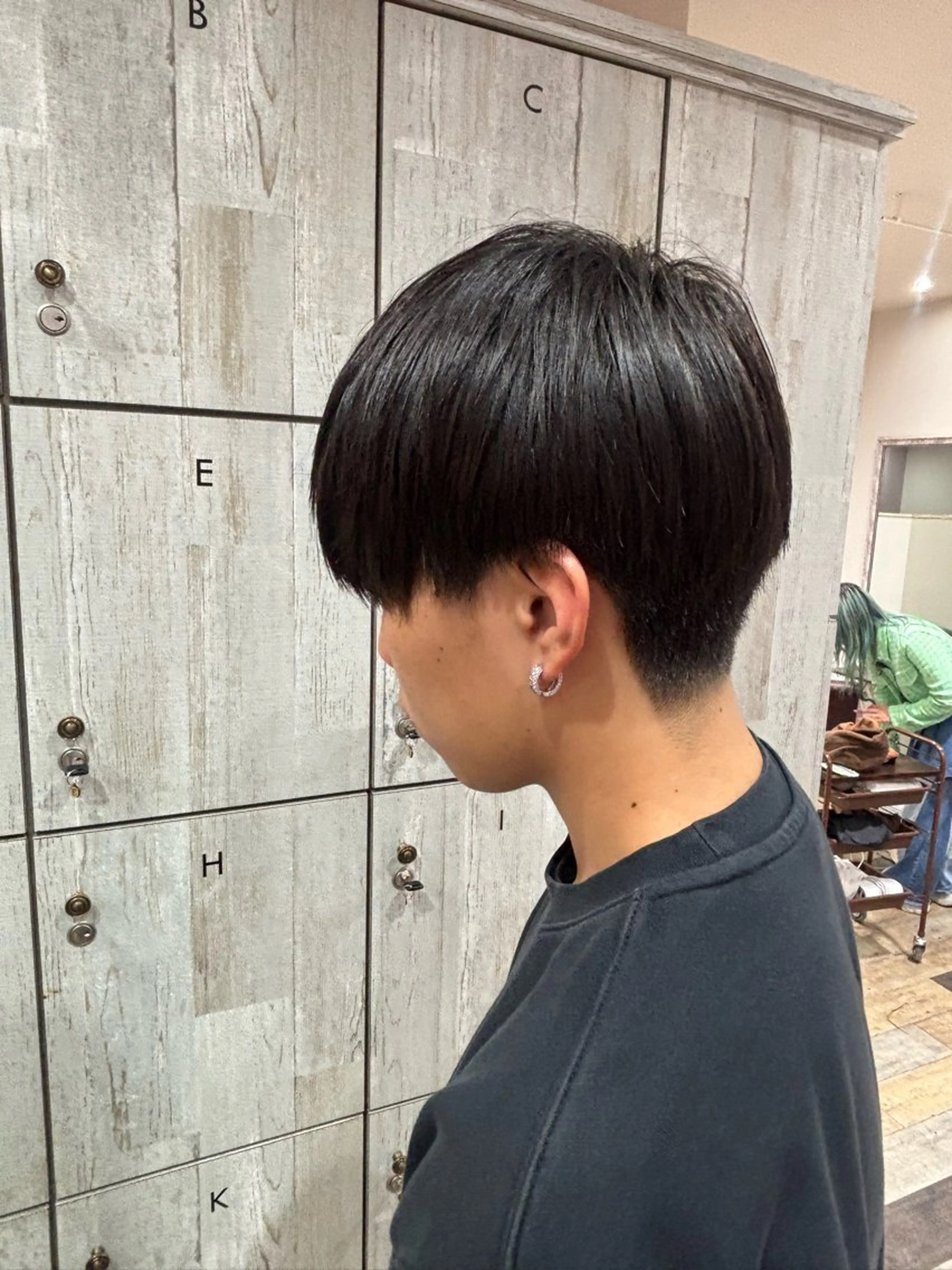 パーマ メンズ 池田 煌翔のヘアスタイル