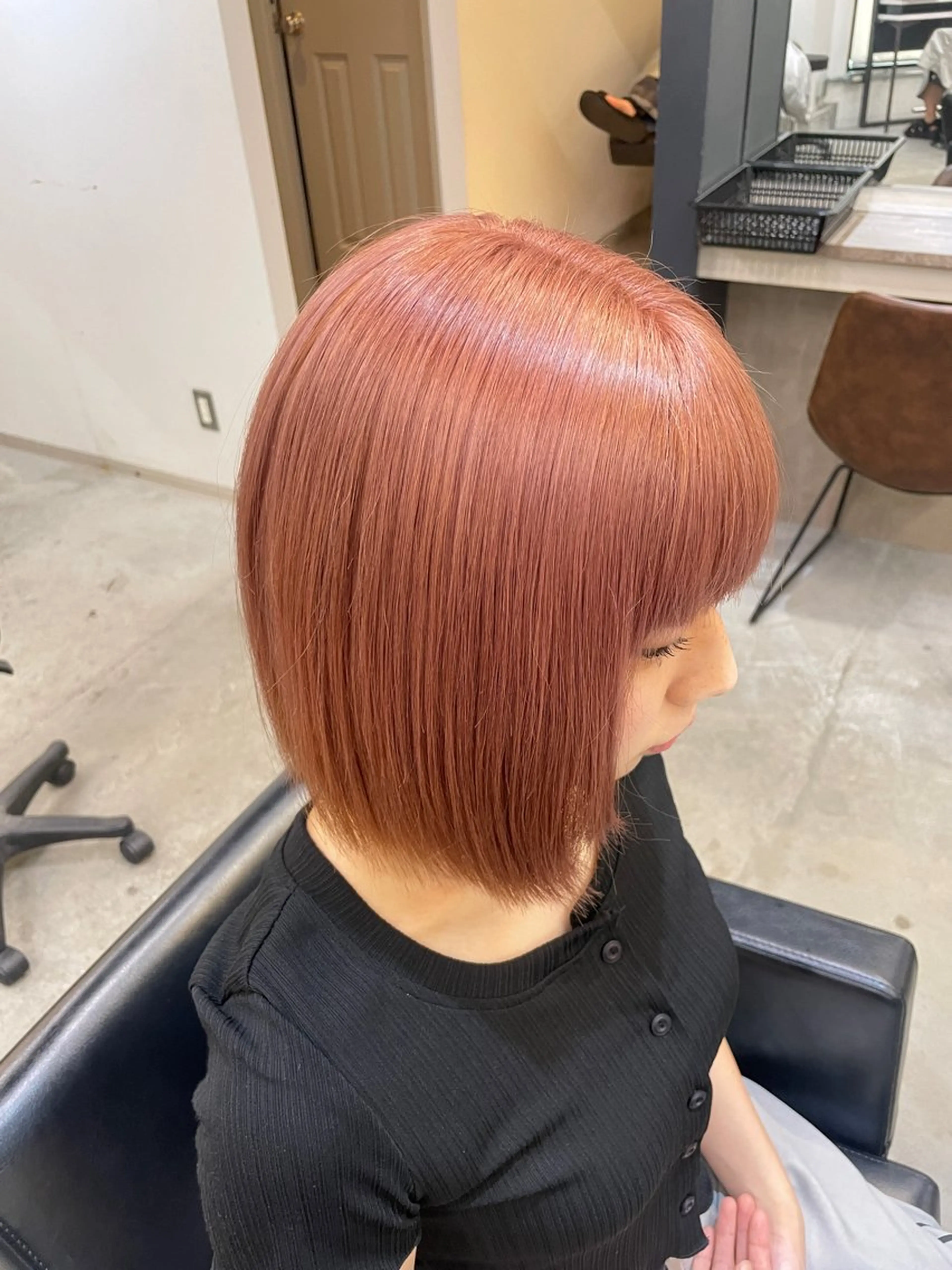 ショート カラー 16日~benji 福間店です　長木のヘアスタイル