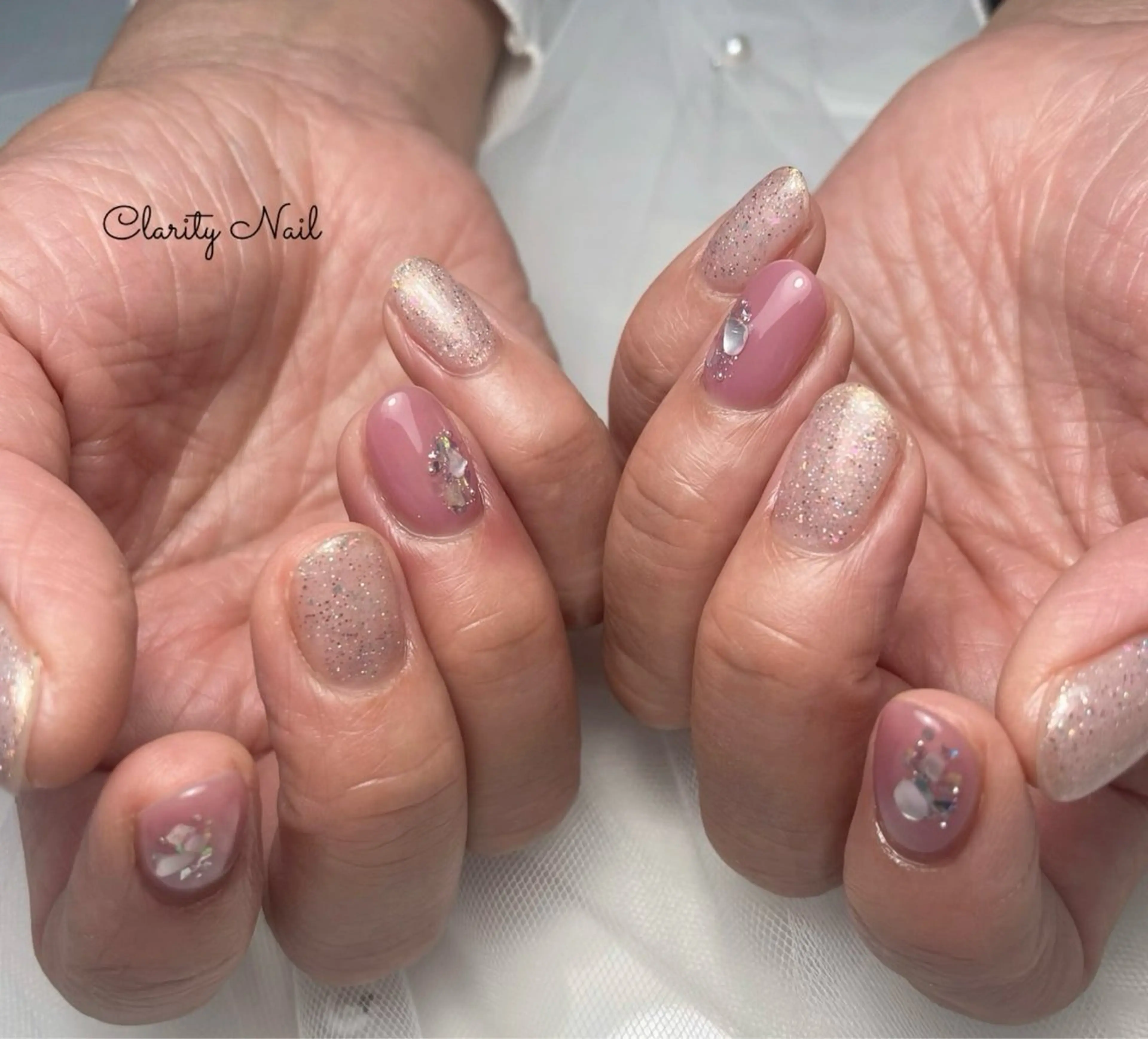 ネイル ハンドネイル Clarity Nailのネイルデザイン