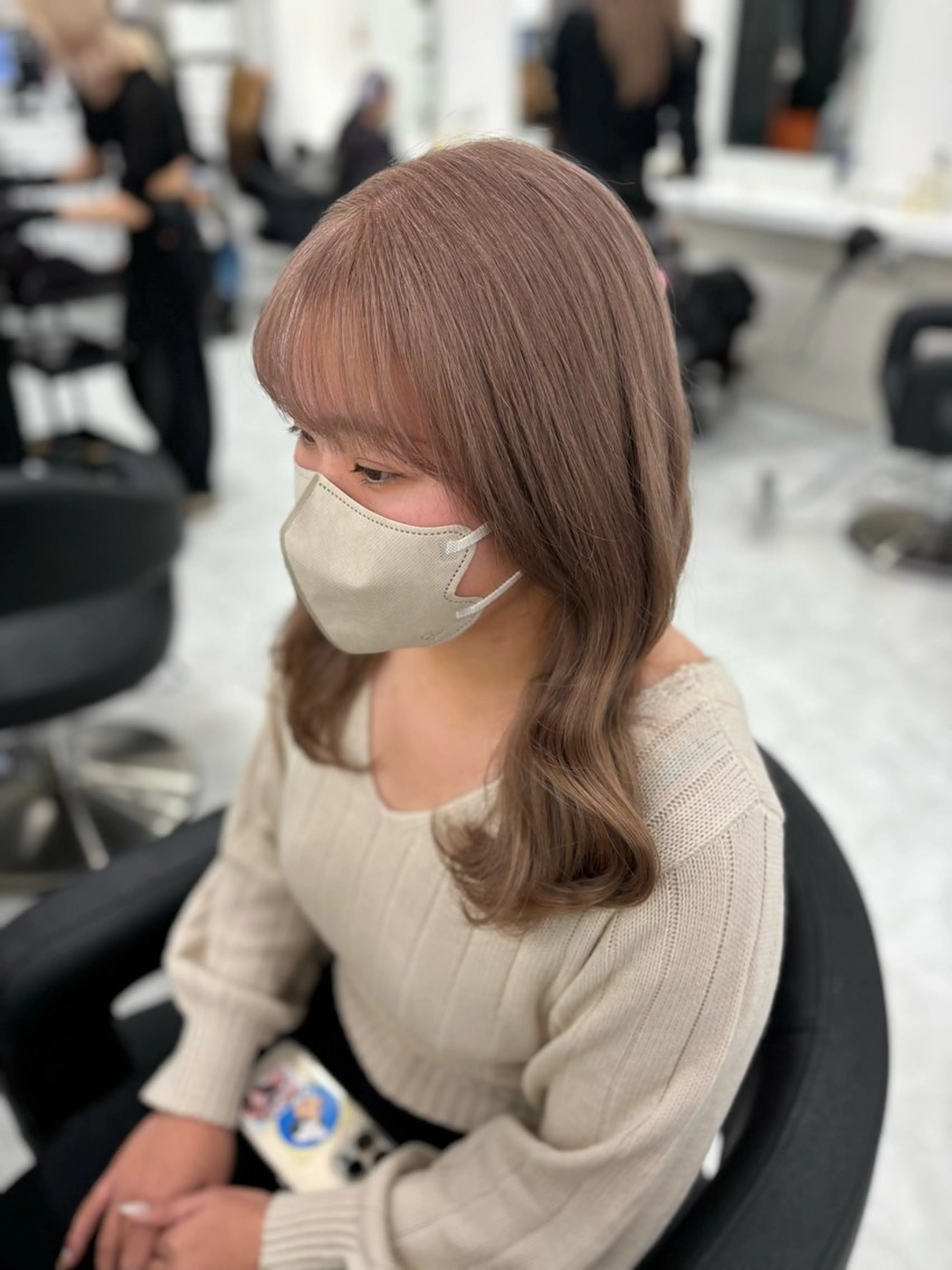 ロング カラー ヘアアレンジ カット ヘアカラー トリートメント 透明感💕今っぽ似合 わせ𝐍𝐨. 𝟏のヘアスタイル