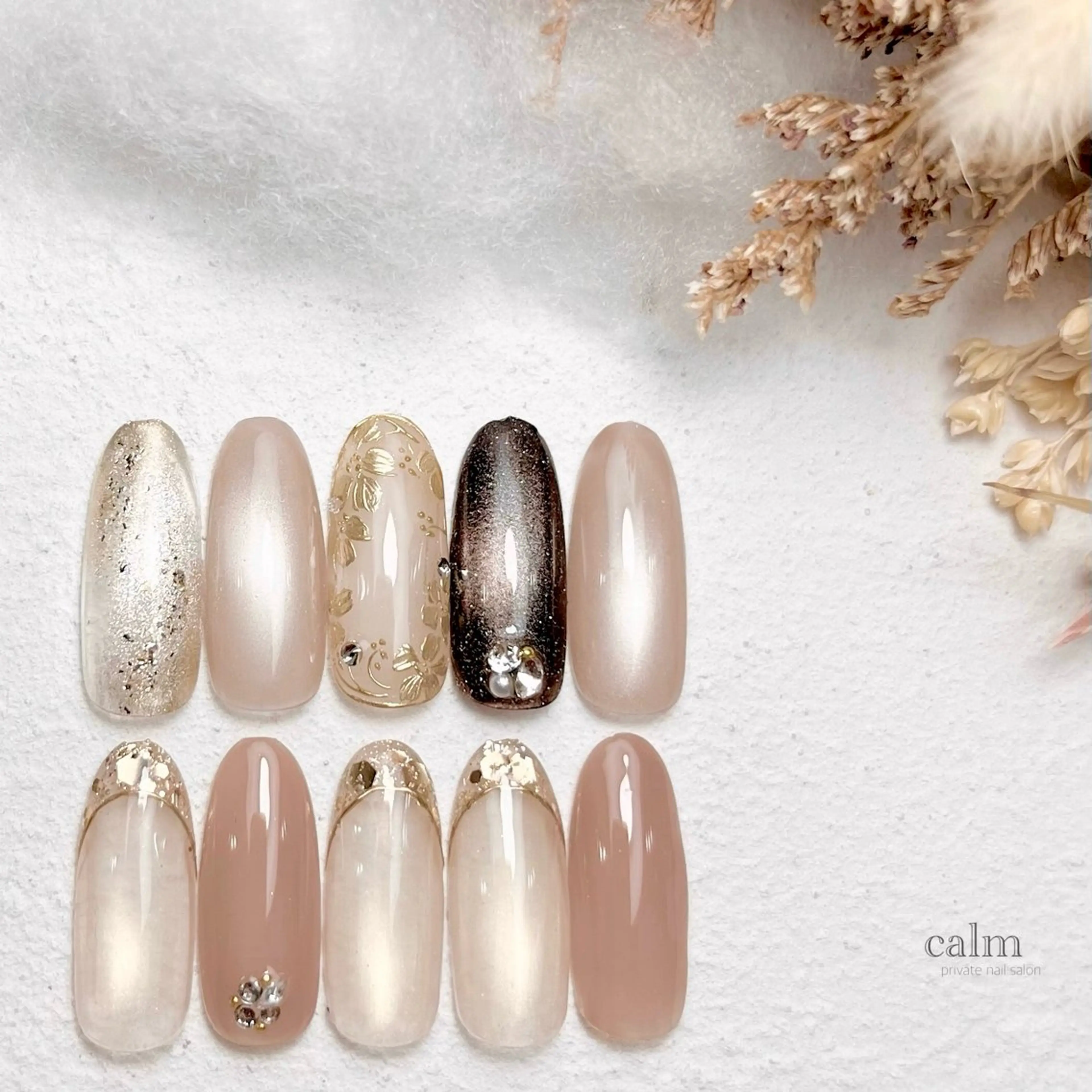 ネイル ハンドネイル calm 〔ｶｰﾑ〕のネイルデザイン